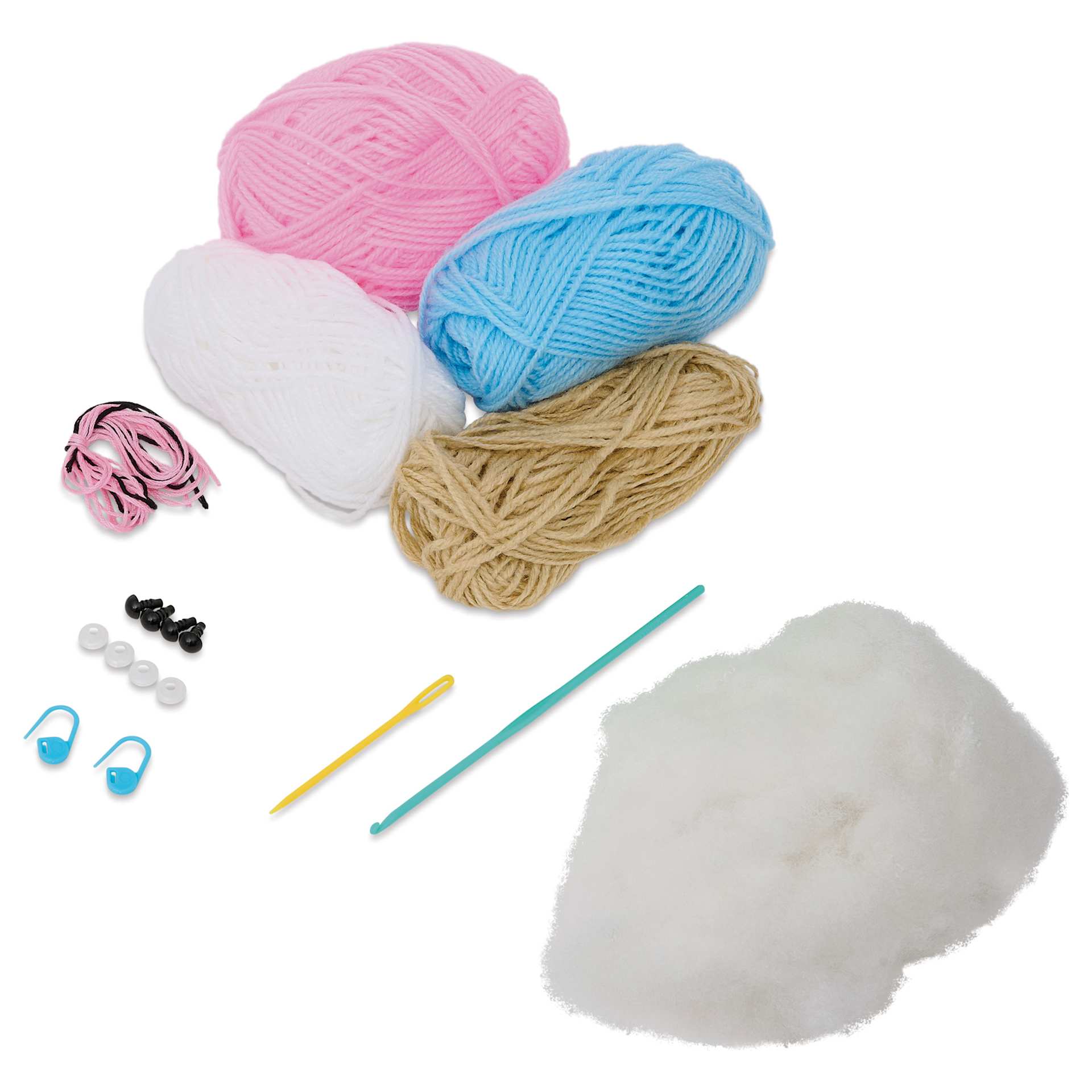 Bucilla Amigurumi Besties Kit - Bes-Teas contents