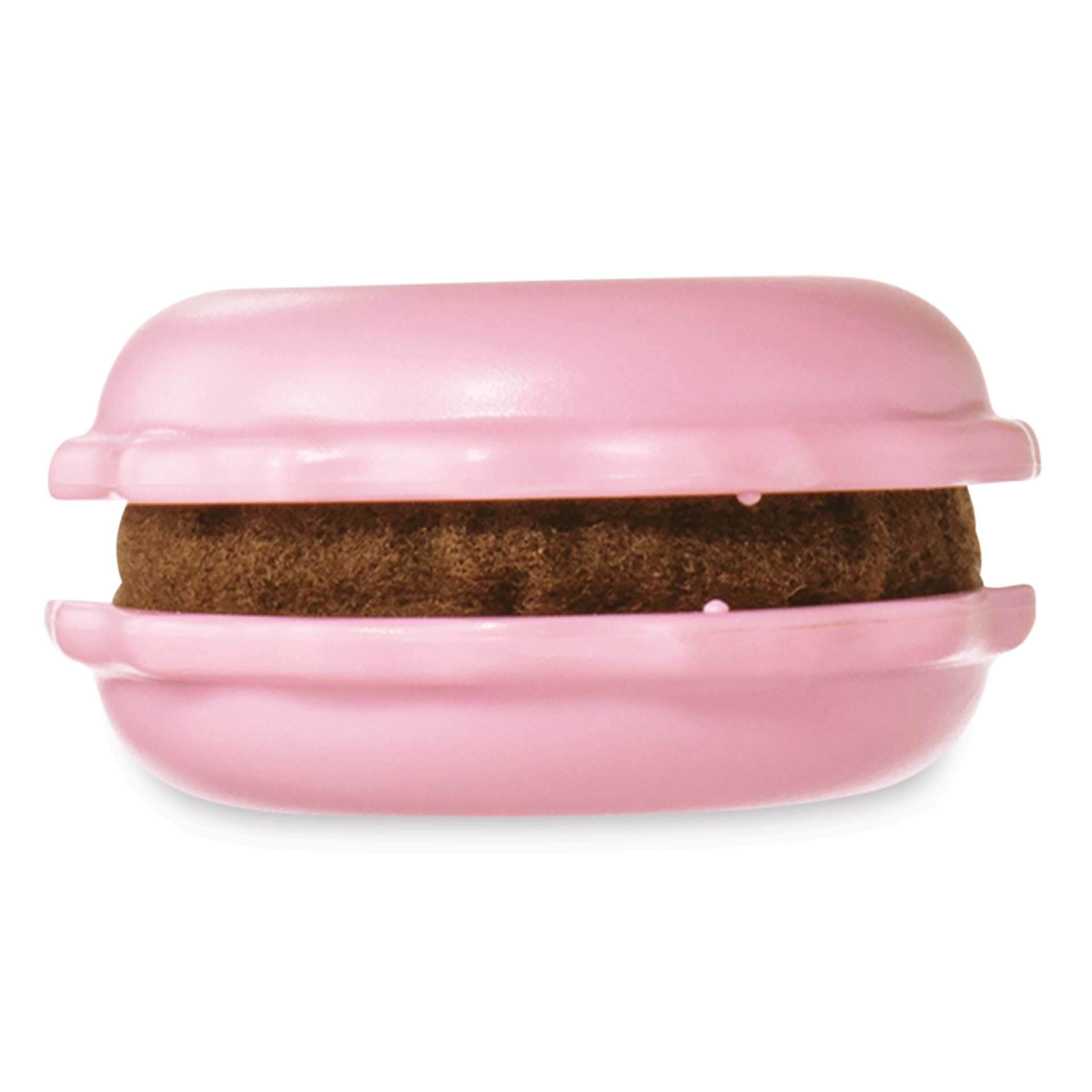 Clover Sweet ‘n Sharp Macaron Needle Sharpener - Raspberry side view