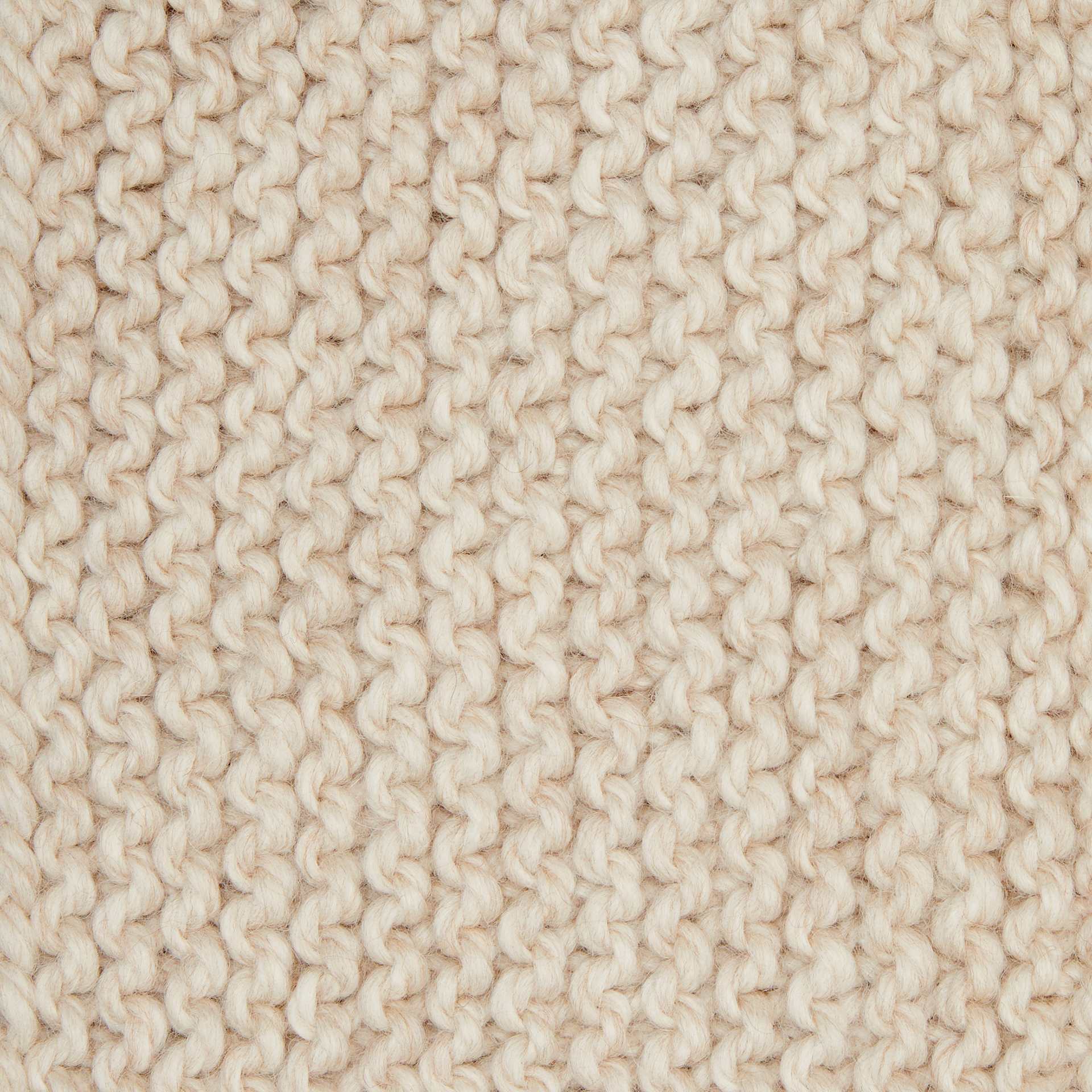 Wool and the Gang Alpachino Merino Yarn - Sahara Dust knitted sample