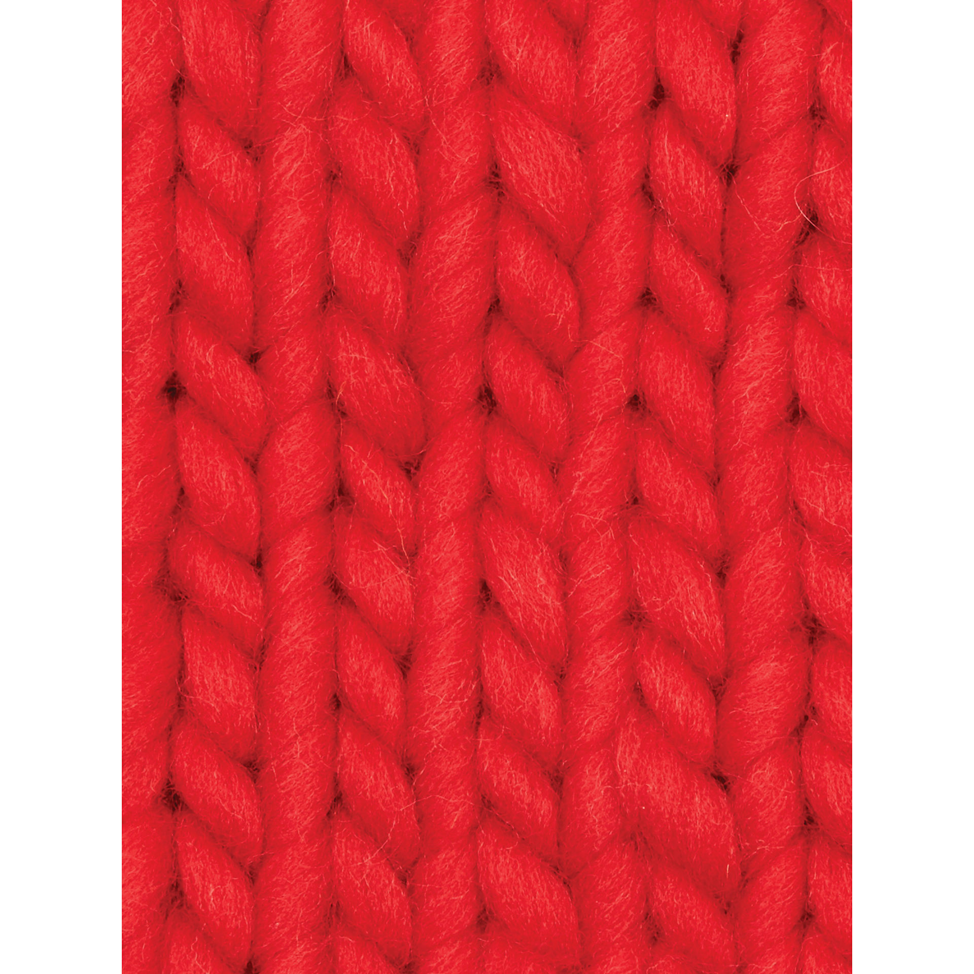 Sample made with Wool and the Gang Crazy Sexy Wool Yarn - Lipstick Red