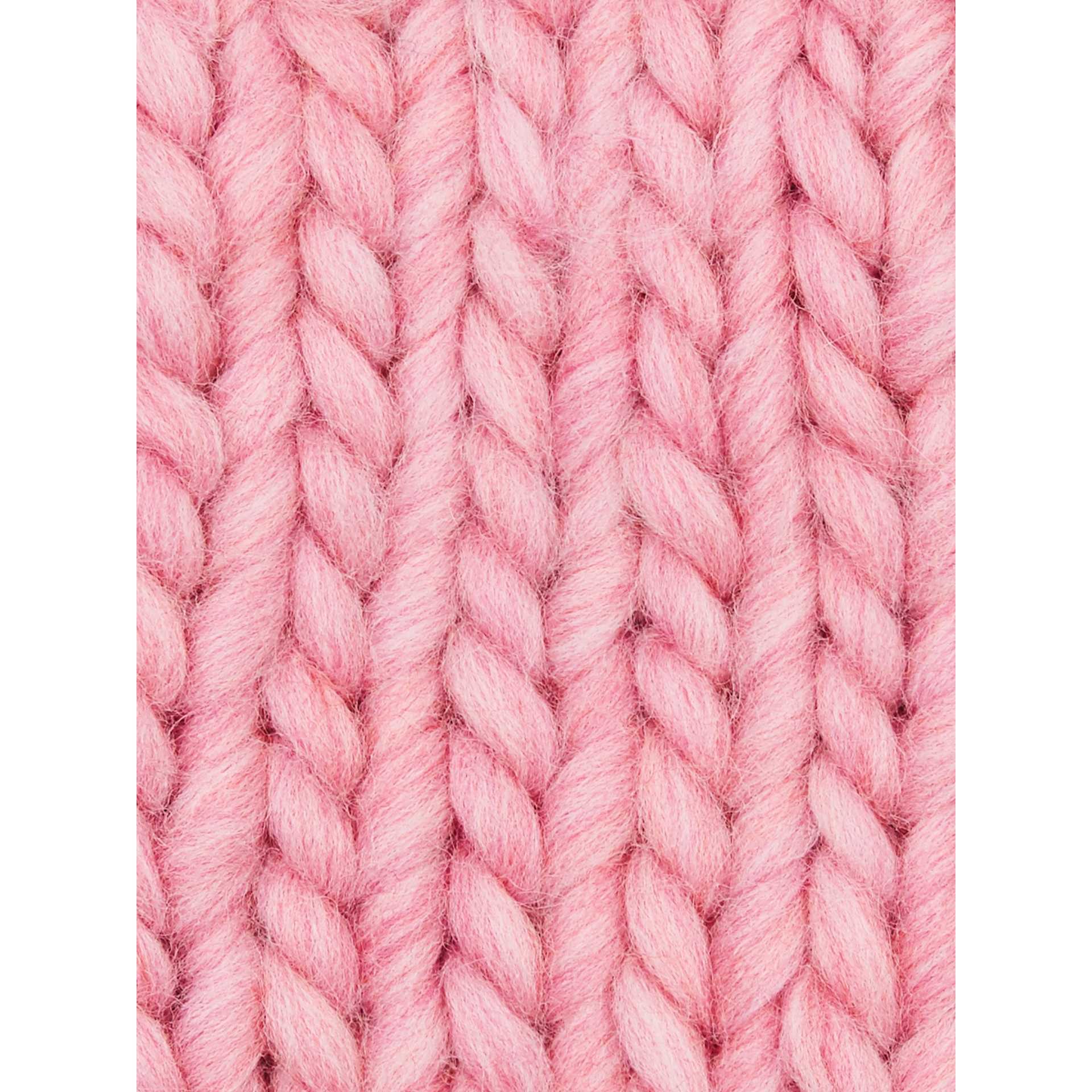 Sample made with Wool and the Gang Crazy Sexy Wool Yarn - Pink Lemonade