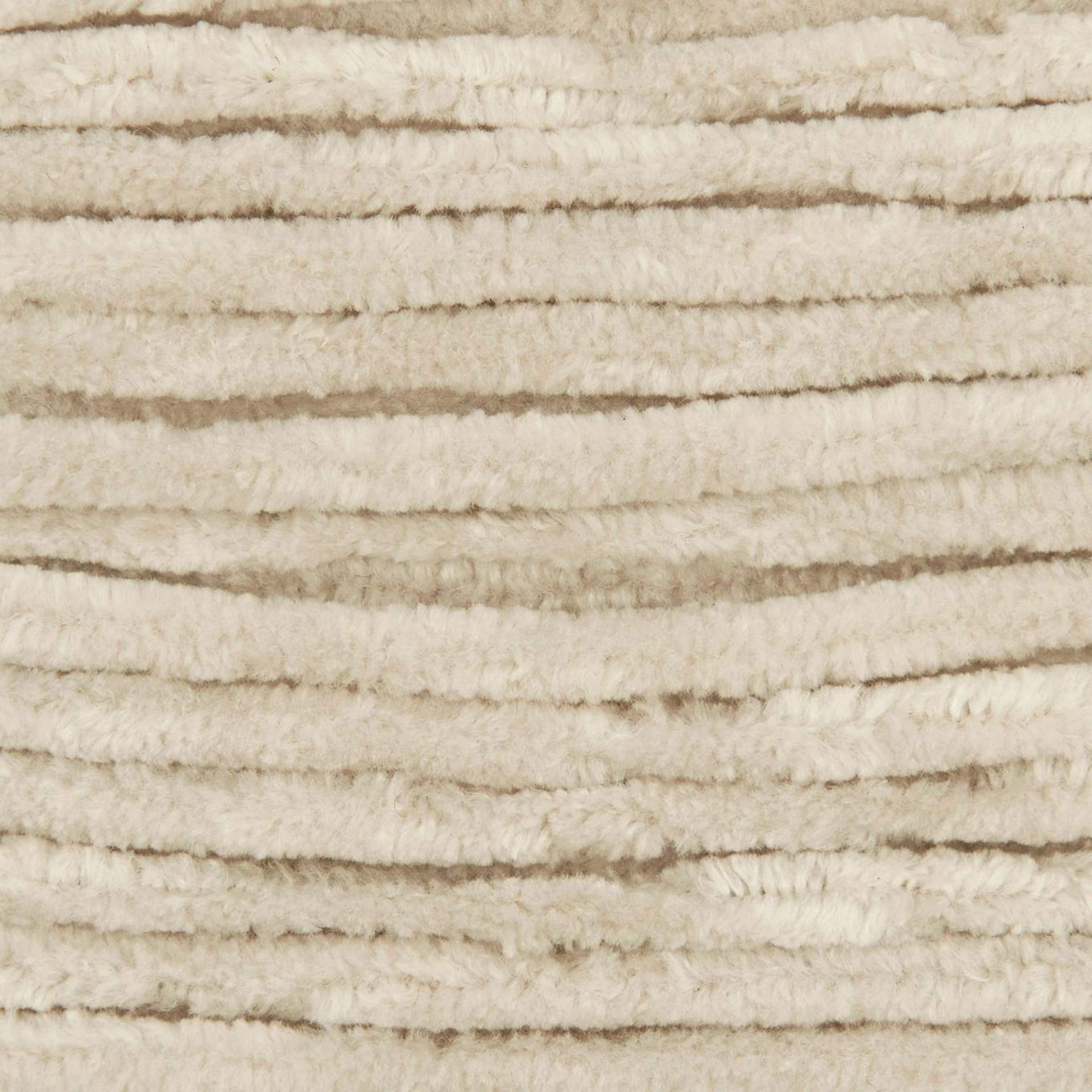 Rico Design Creative Chenillove Yarn - Ecru, 120 yds close up to show texture