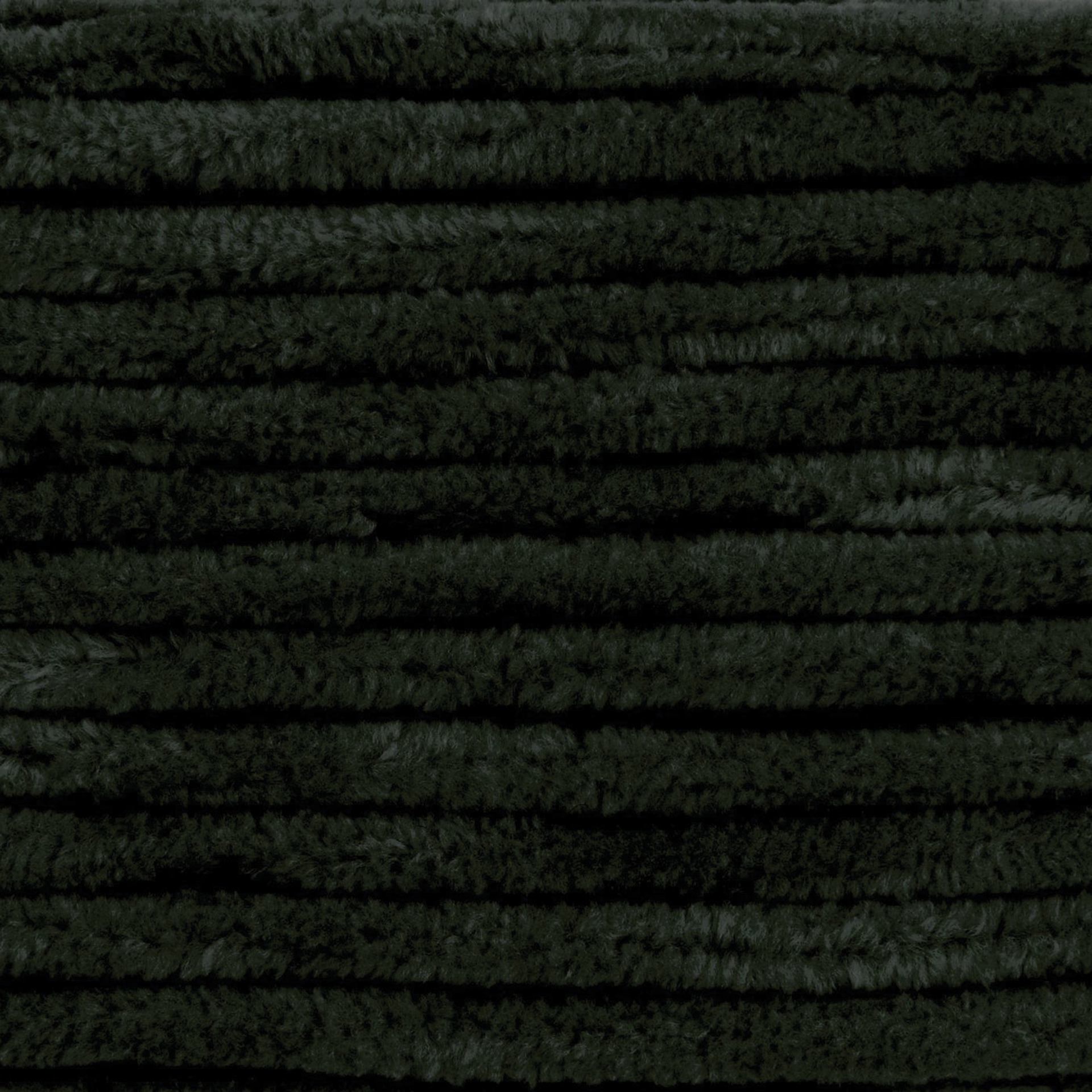 Rico Design Creative Chenillove Yarn - Black, 120 yds close up to show texture