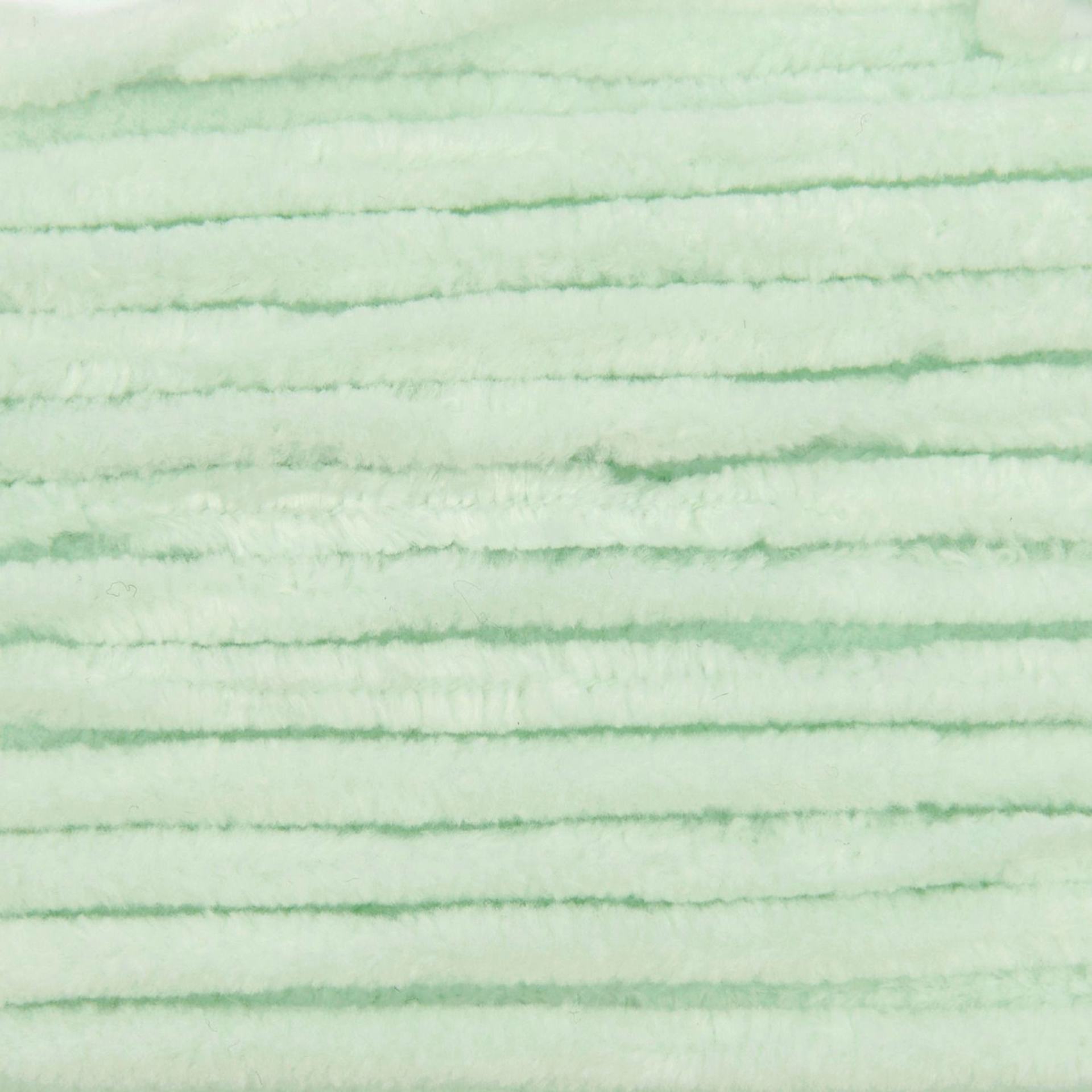 Rico Design Creative Chenillove Yarn - Mint, 120 yds close up to show texture