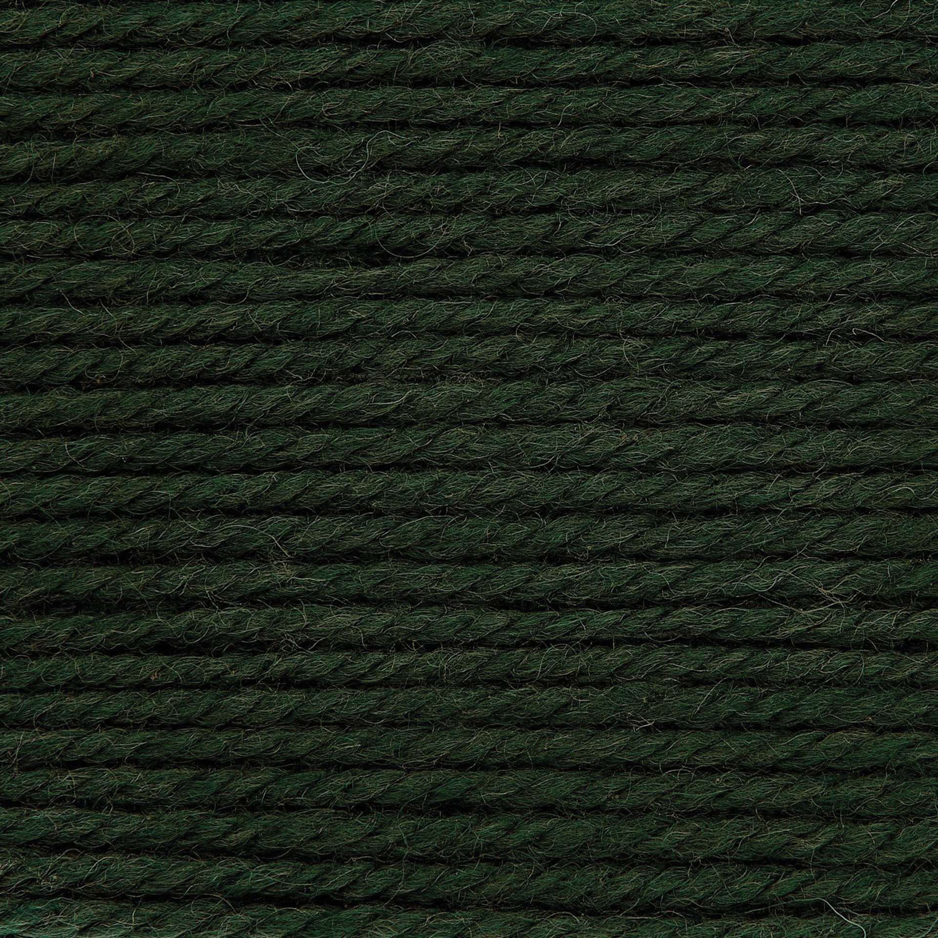Rico Design Essentials Soft Merino Aran Yarn - English Green, 109 yds close up to show texture