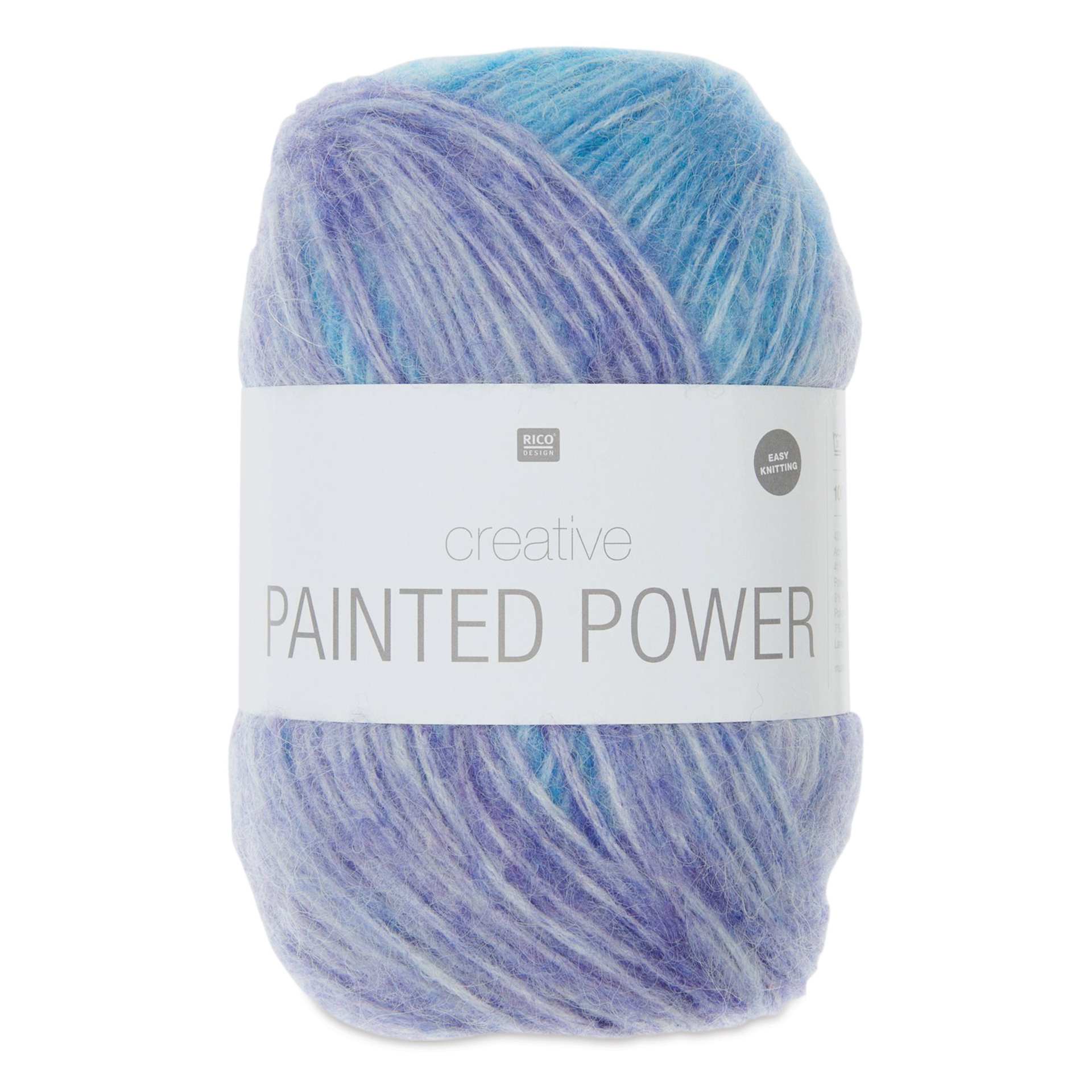 Rico Design Creative Painted Power Yarn - Ocean, 340 yds