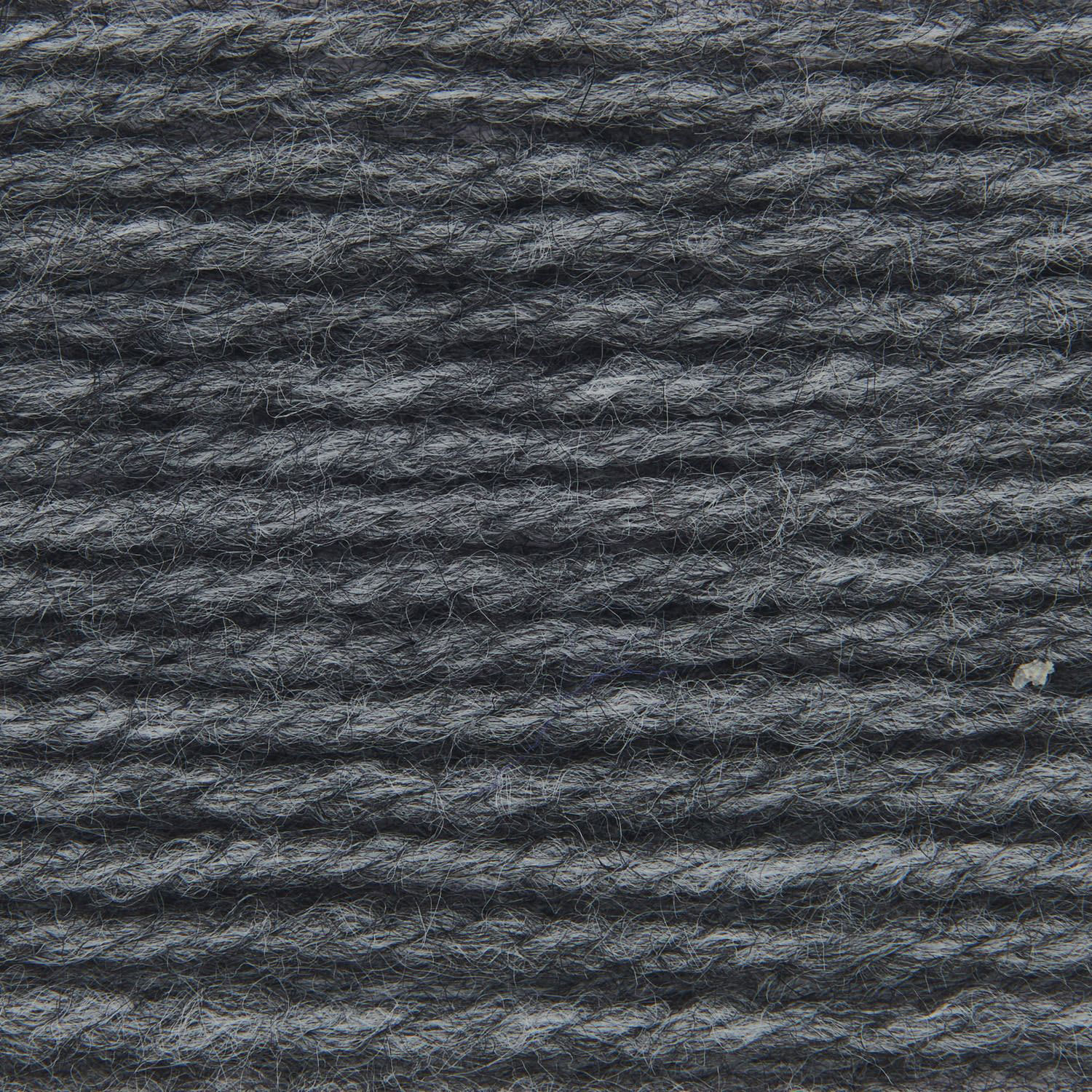 Rico Design Soft Alpaca Yarn - Anthracite, 137 yds close up to show texture