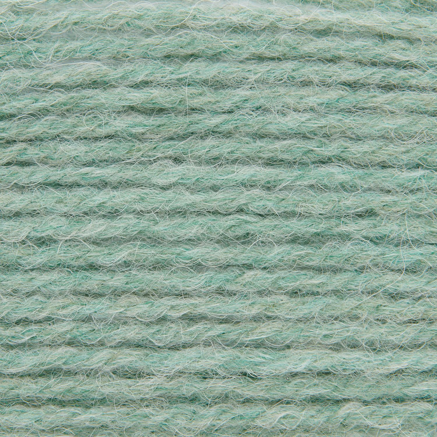 Rico Design Soft Alpaca Yarn - Aqua, 137 yds close up to show texture