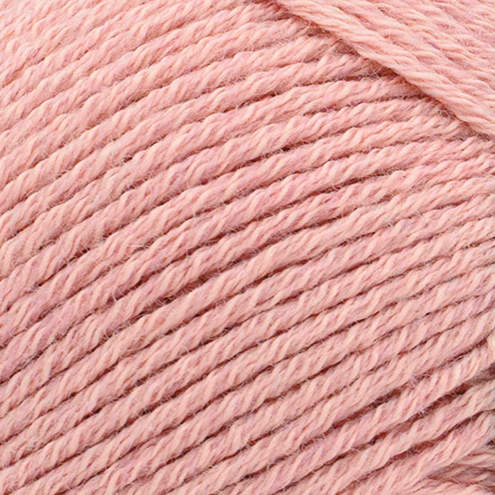 Lion Brand Cottino Yarn - Peony, 3.5 oz close up to show texture