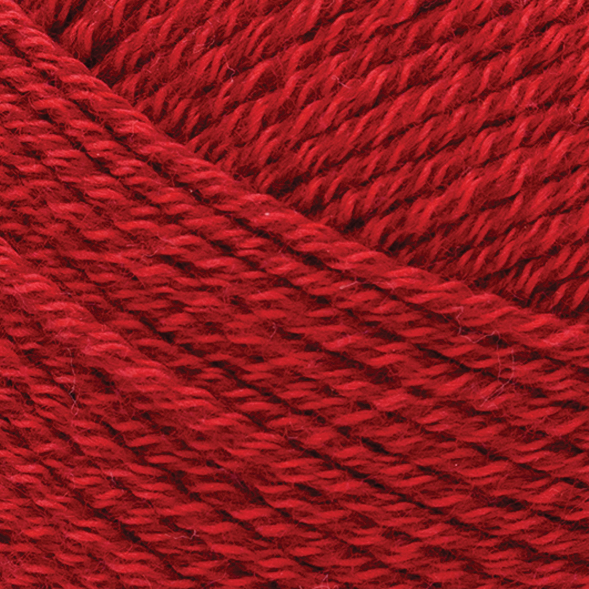 Lion Brand Cottino Yarn - Tomato, 3.5 oz close up to show texture