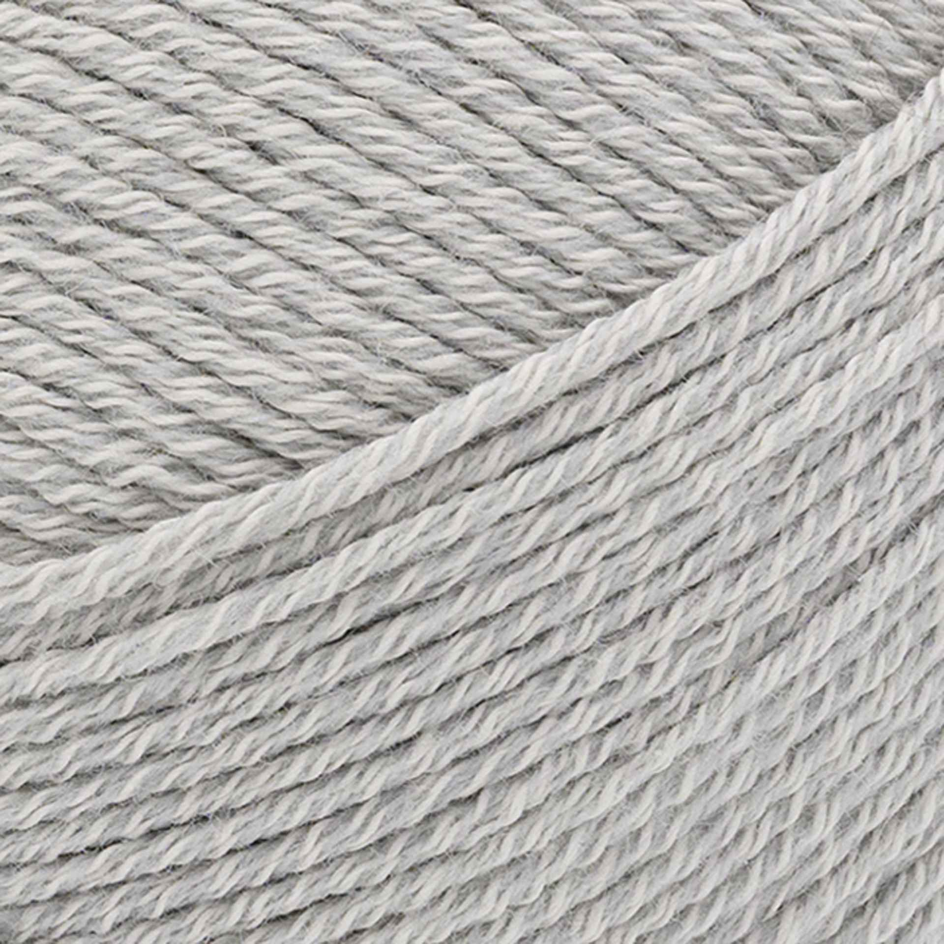 Lion Brand Cottino Yarn - Dove, 3.5 oz close up to show texture