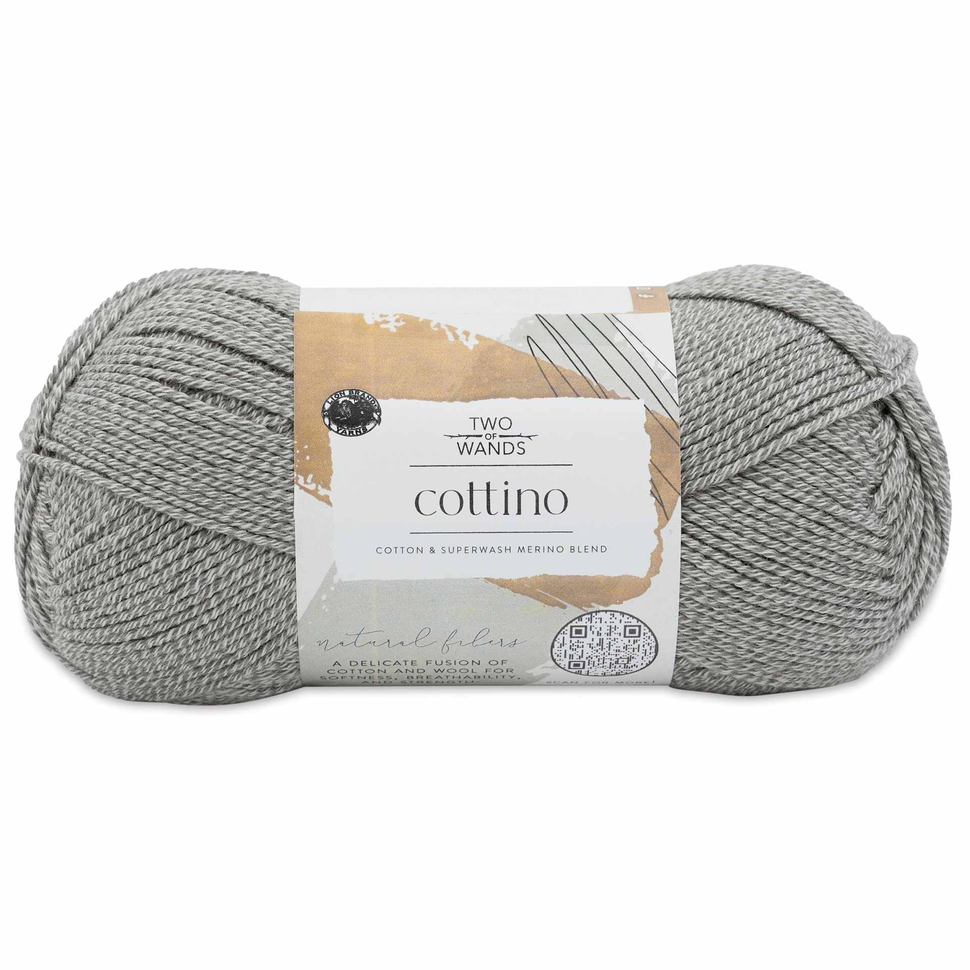 Lion Brand Cottino Yarn - Sweatshirt, 3.5 oz