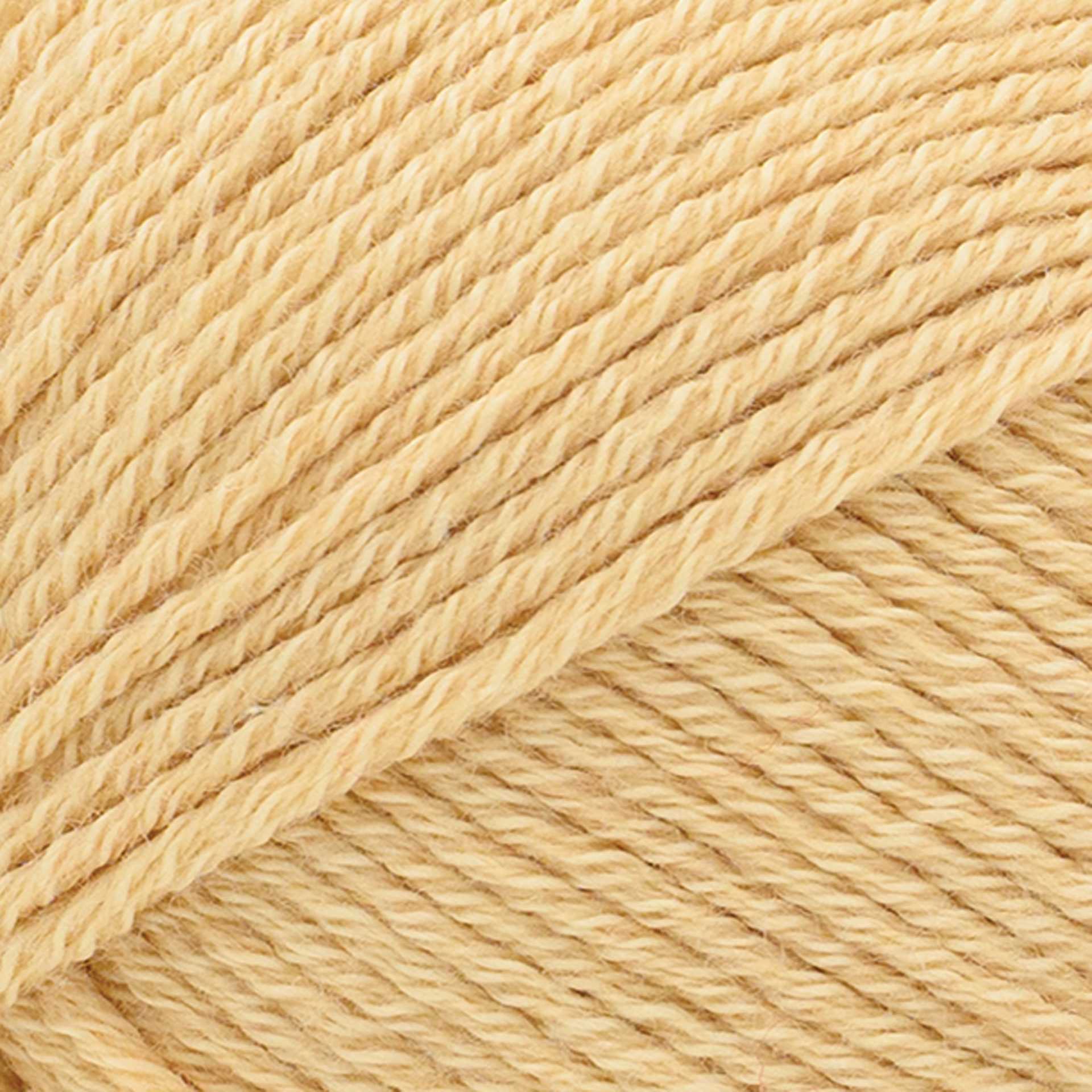 Lion Brand Cottino Yarn - Straw, 3.5 oz close up to show texture