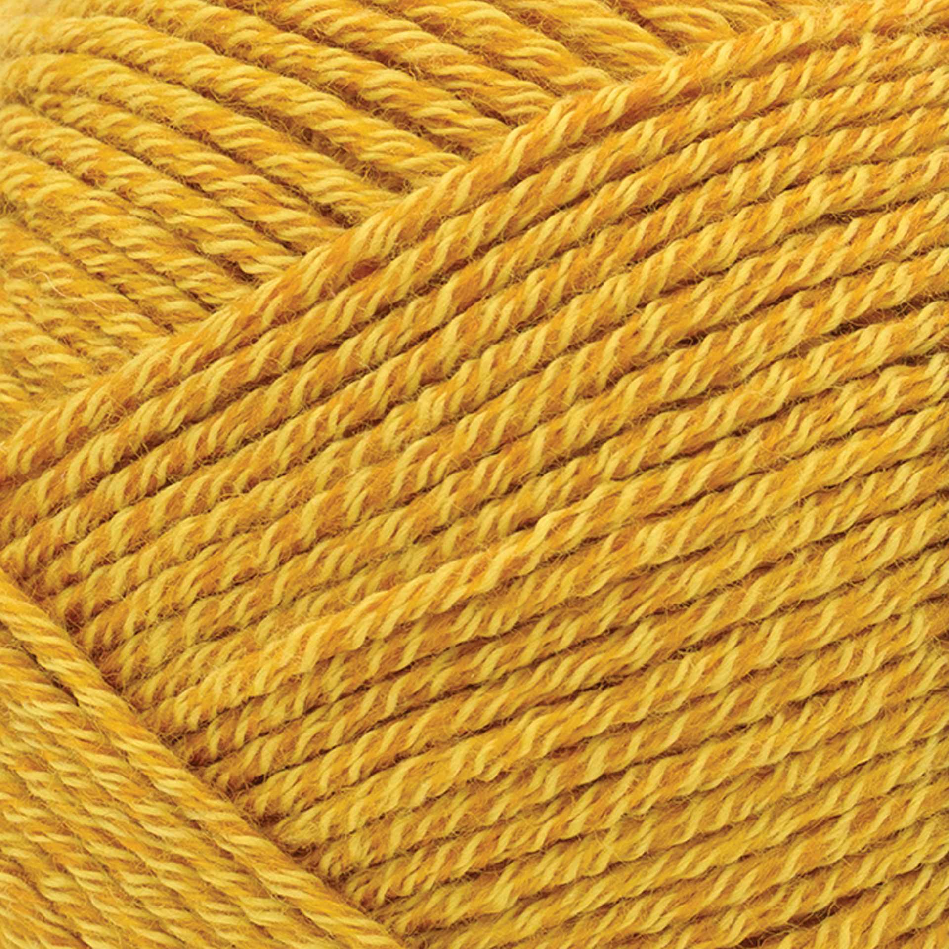 Lion Brand Cottino Yarn - Turmeric, 3.5 oz close up to show texture