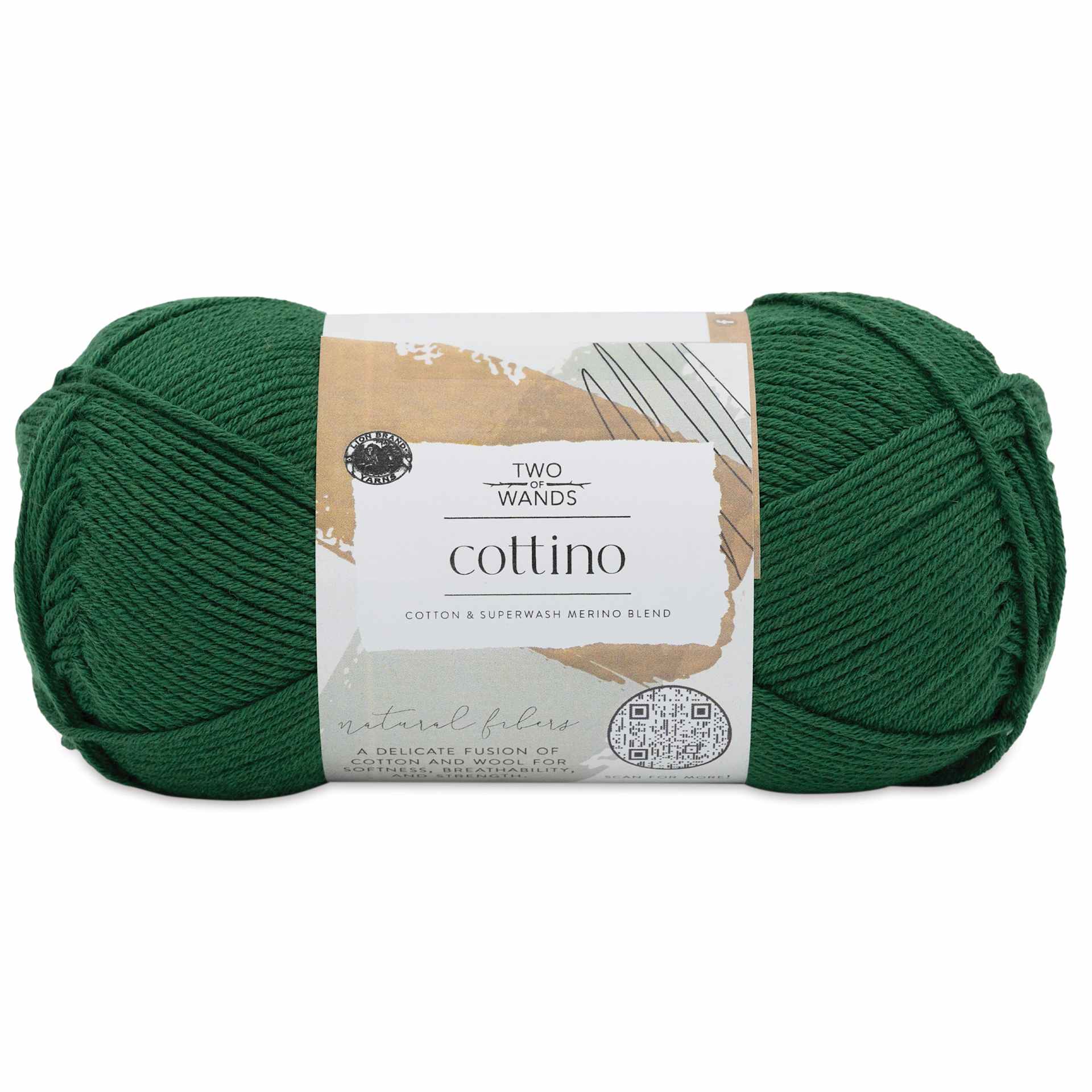 Lion Brand Cottino Yarn - Racquet Club, 3.5 oz