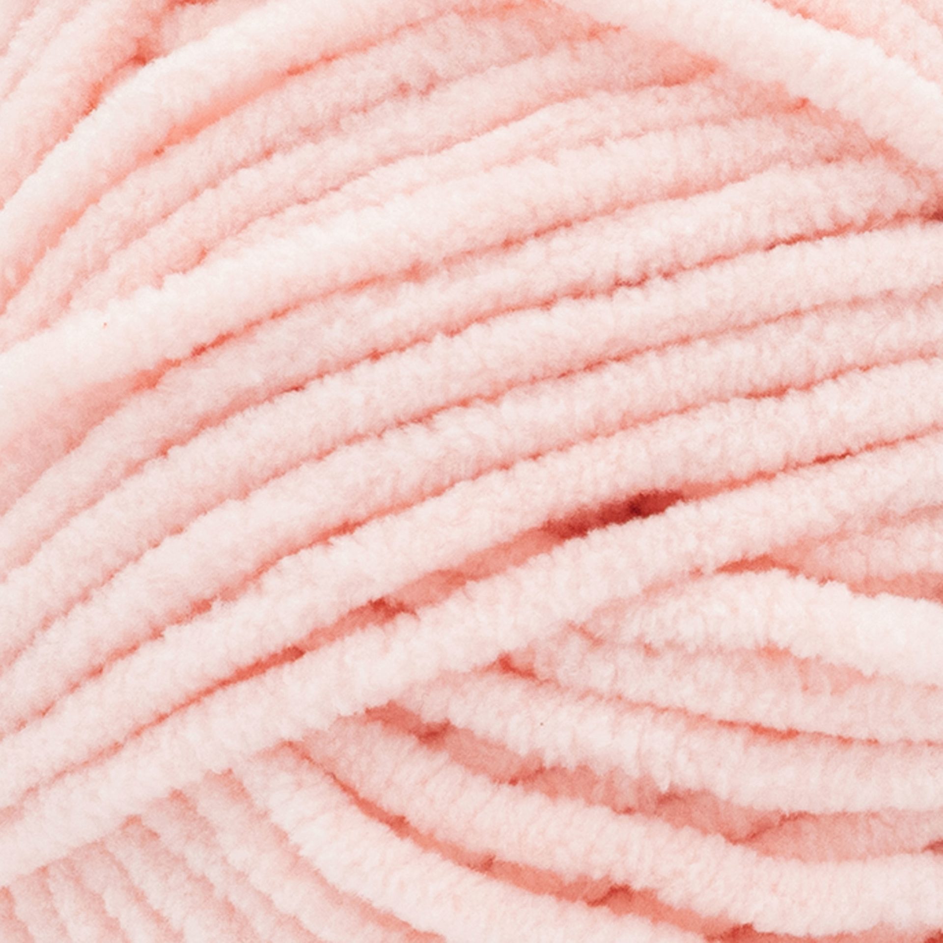 Lion Brand Cover Story Posh Twist Yarn - Strawberry Shortcake, 232 yds close up to show texture