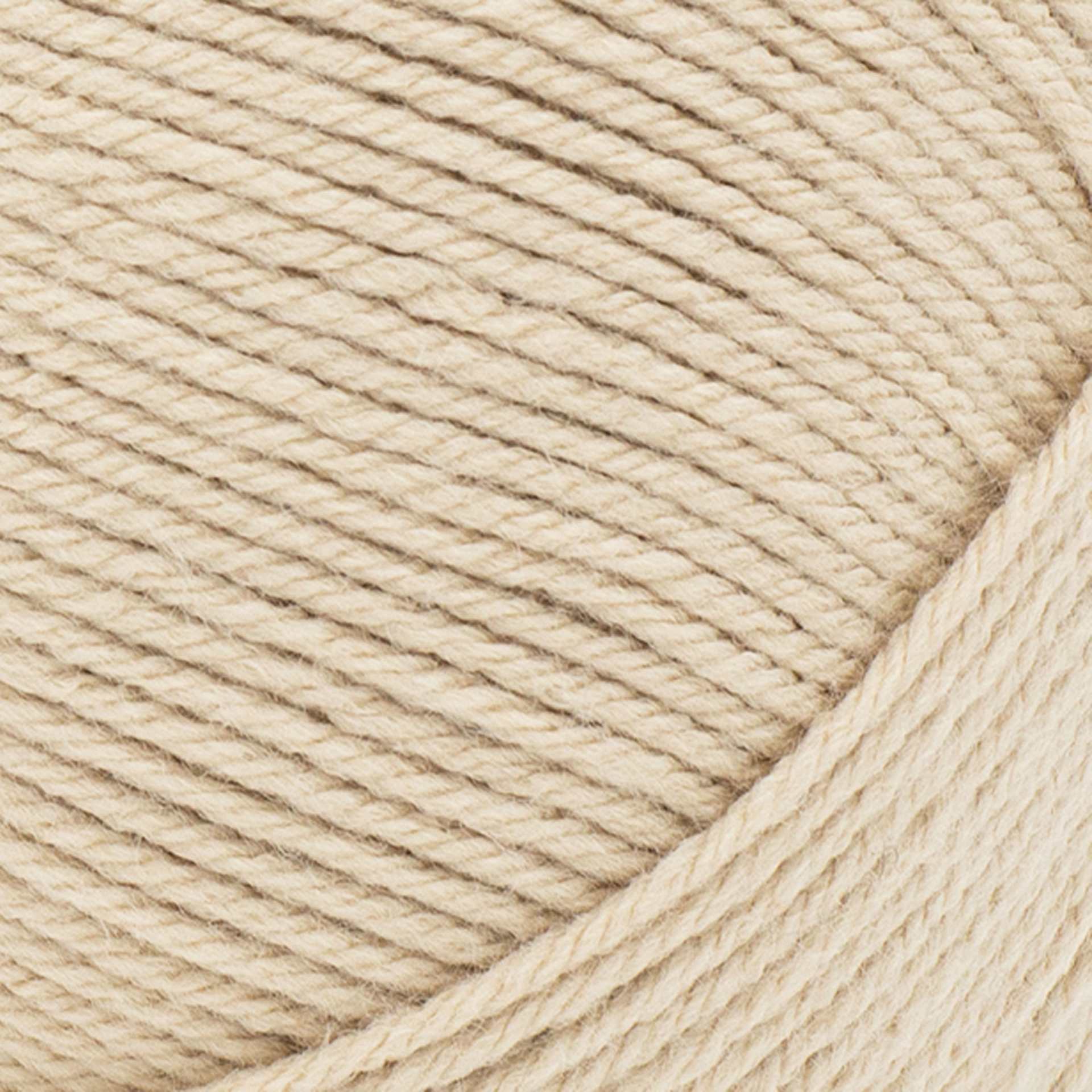 Lion Brand Pound of Love Yarn - Sugar Cookie, 16 oz close up to show texture