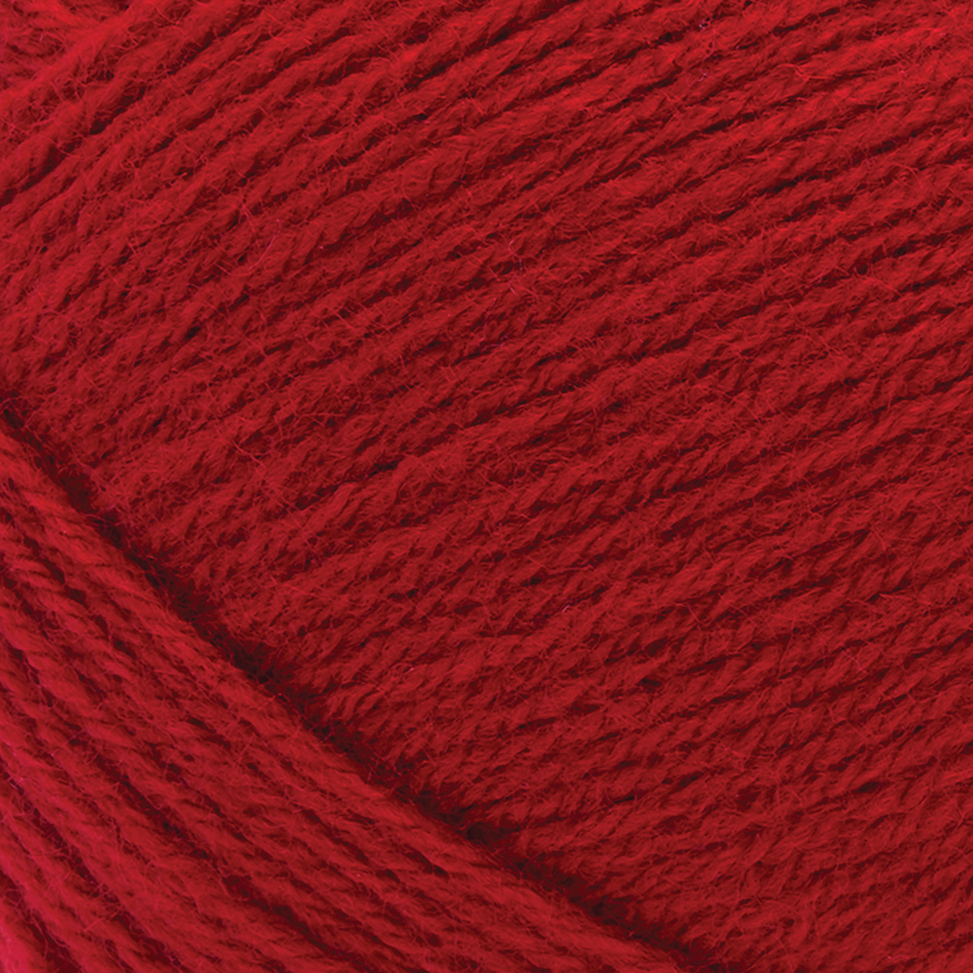 Lion Brand Pound of Love Yarn - Cherry, 16 oz close up to show texture