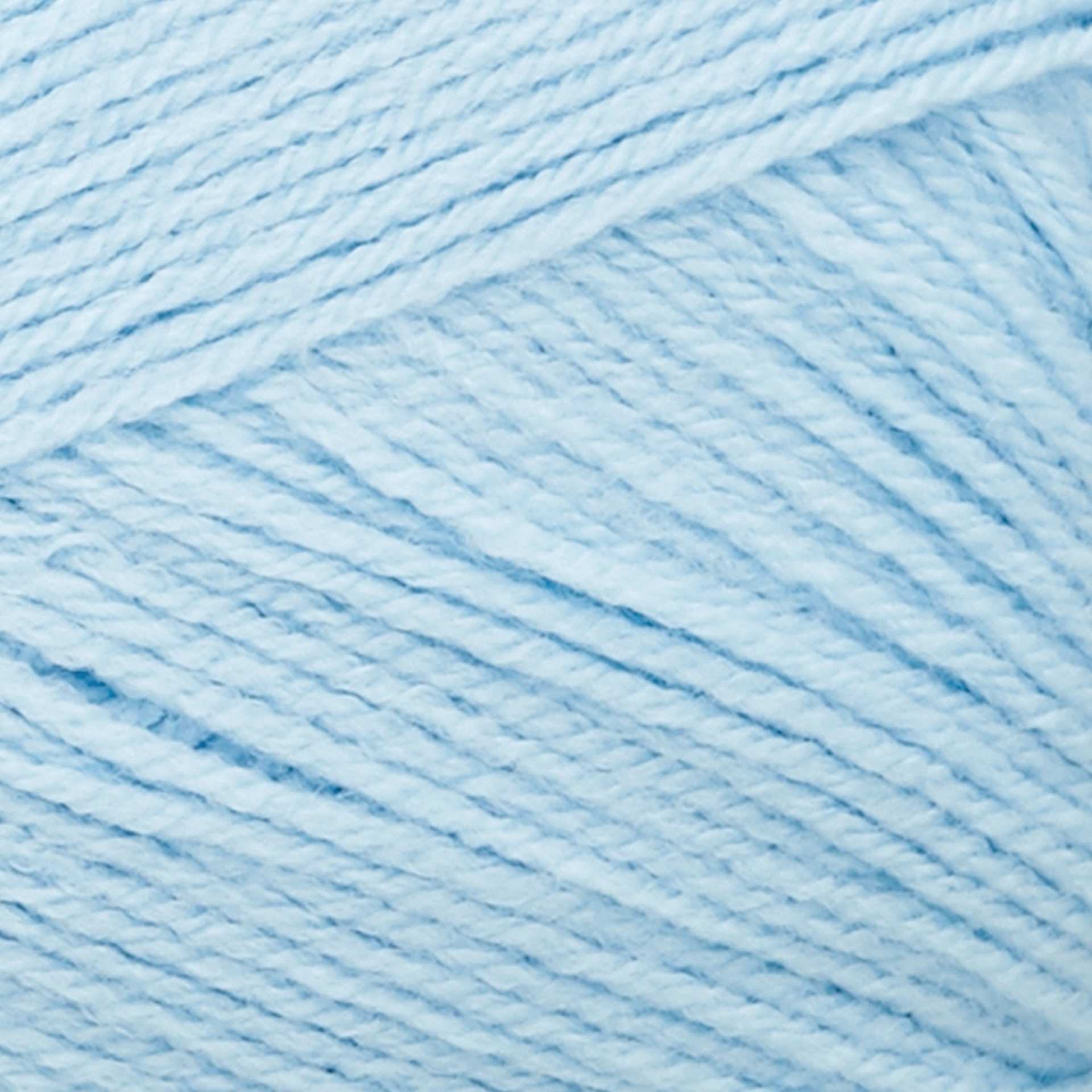 Lion Brand Pound of Love Yarn - Pastel Blue, 16 oz close up to show texture
