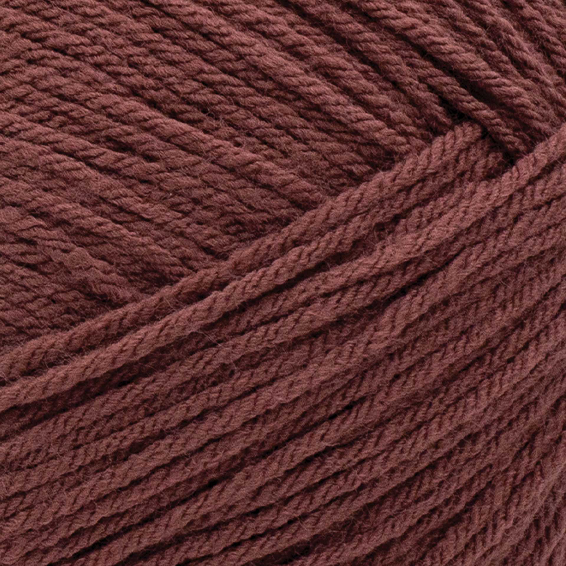 Lion Brand Pound of Love Yarn - Cinnabar, 16 oz close up to show texture
