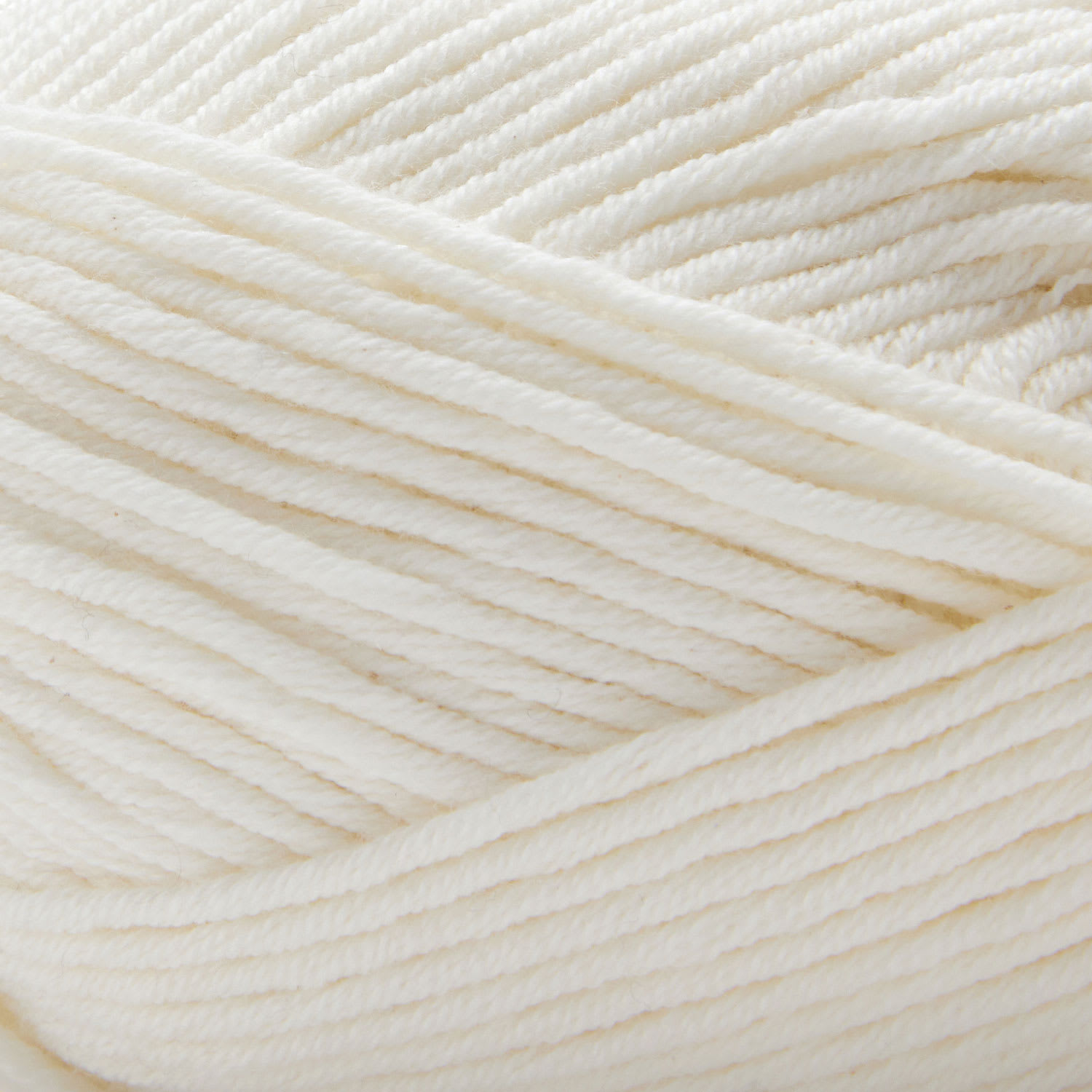 Premier Yarn Cotton Fair Worsted Yarn - Cream, 207 yds close up to show texture