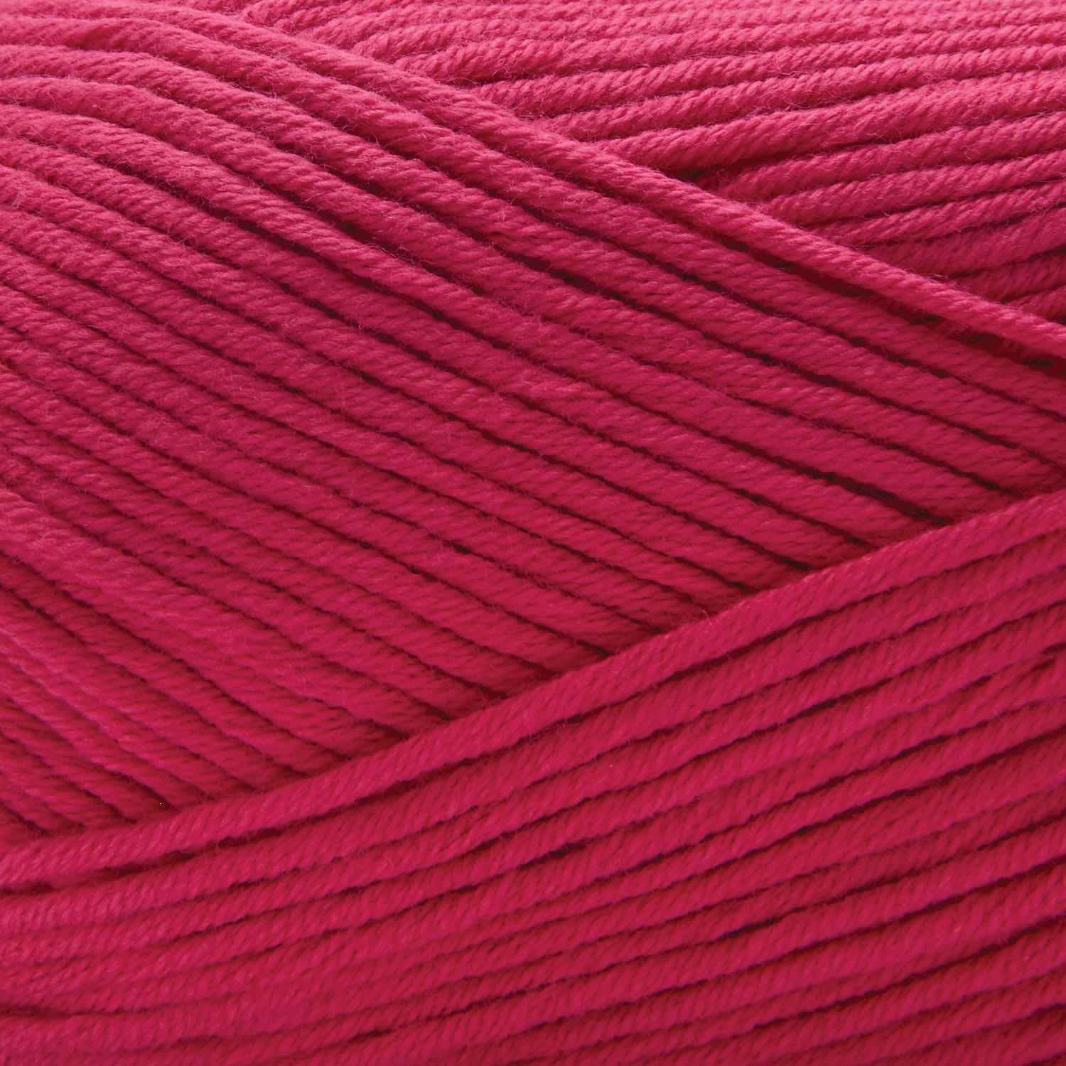 Premier Yarn Cotton Fair Worsted Yarn - Cherry, 207 yds close up to show texture