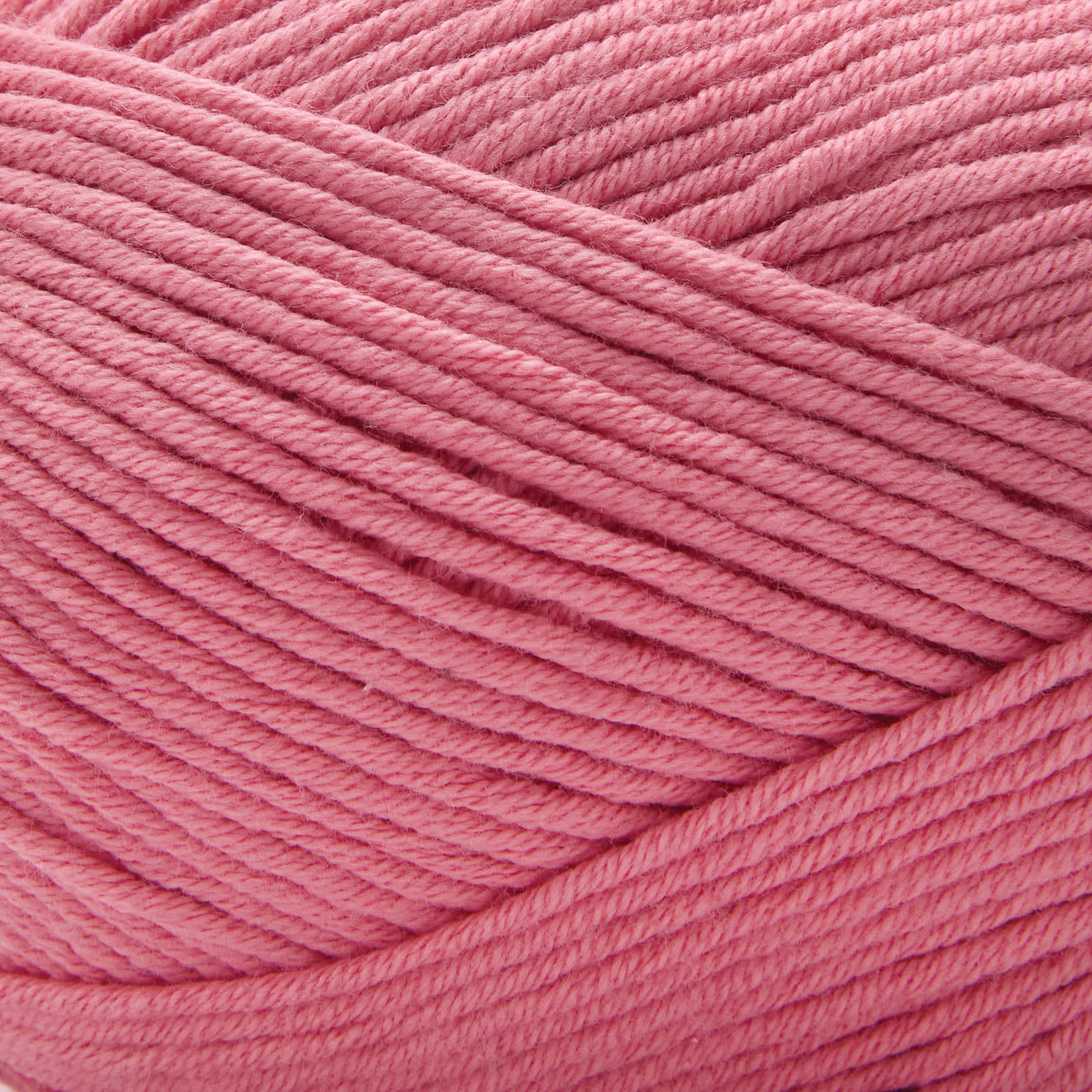 Premier Yarn Cotton Fair Worsted Yarn - Rosy, 207 yds close up to show texture