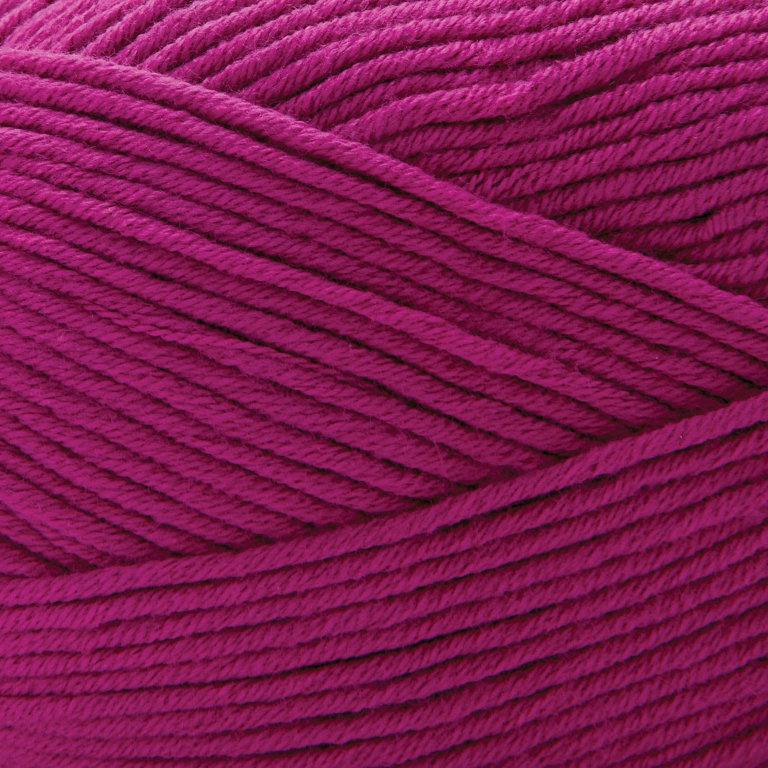 Premier Yarn Cotton Fair Worsted Yarn - Fuchsia, 207 yds close up to show texture