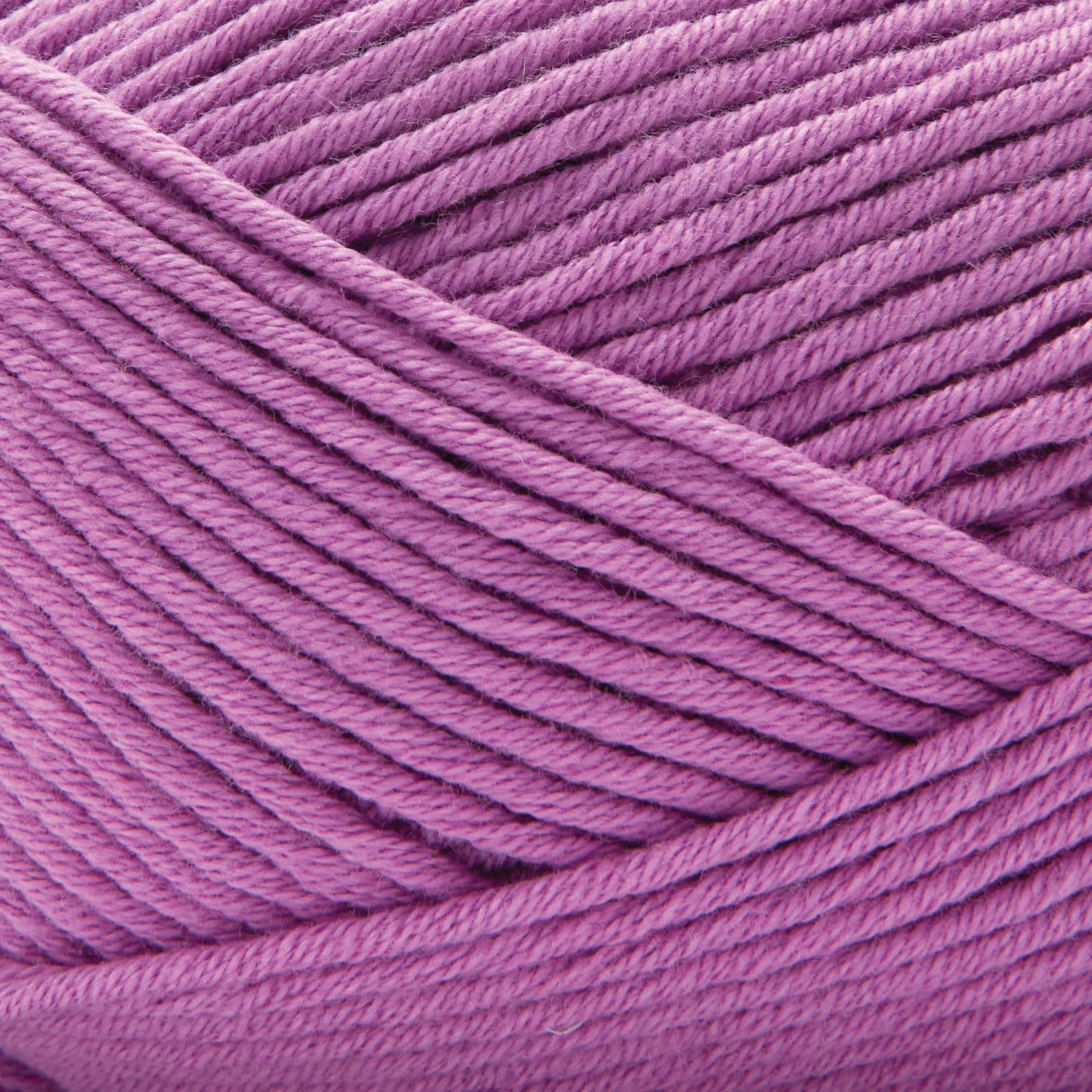 Premier Yarn Cotton Fair Worsted Yarn - Orchid, 207 yds close up to show texture
