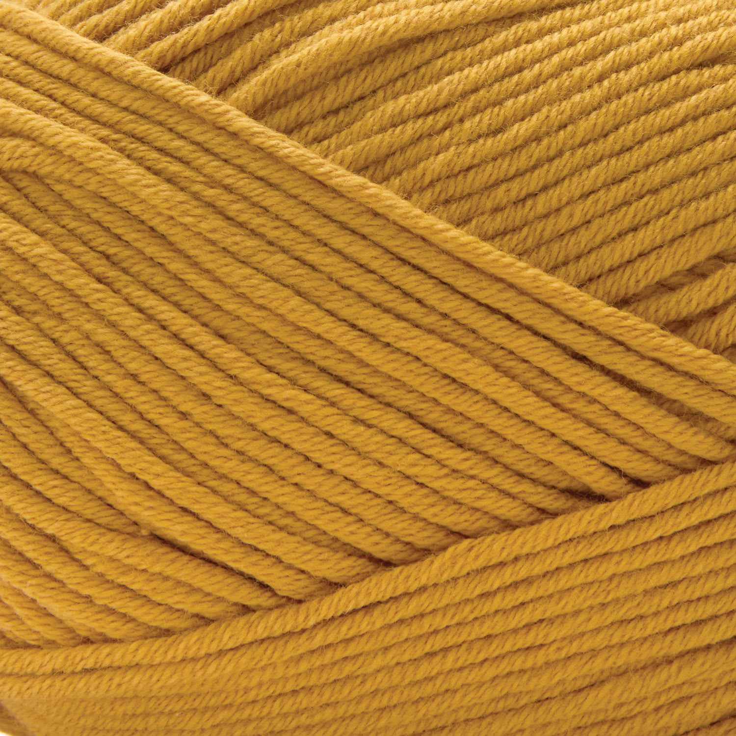 Premier Yarn Cotton Fair Worsted Yarn - Goldenrod, 207 yds close up to show texture