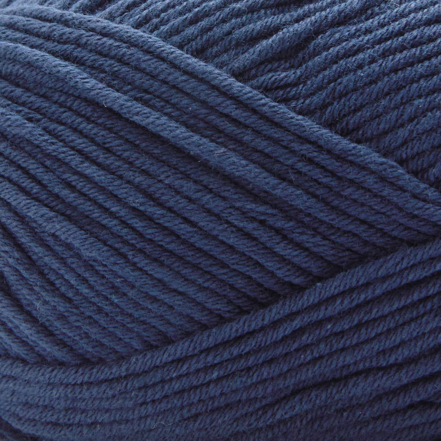 Premier Yarn Cotton Fair Worsted Yarn - Navy, 207 yds close up to show texture