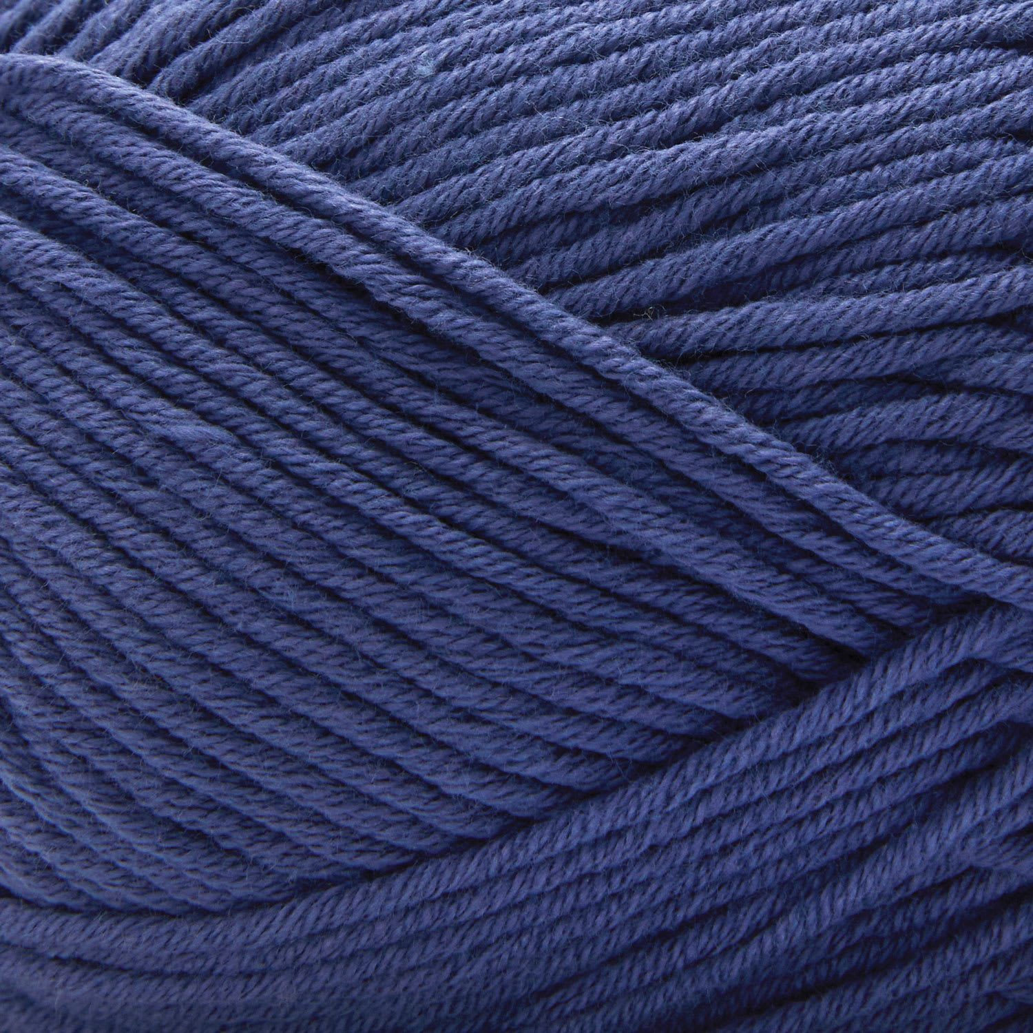 Premier Yarn Cotton Fair Worsted Yarn - Indigo, 207 yds close up to show texture