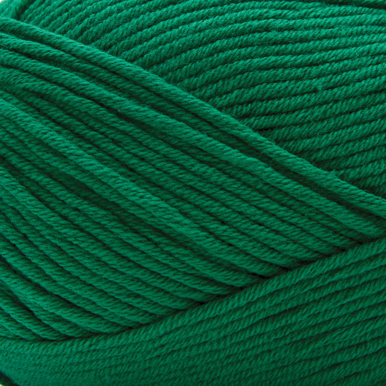 Premier Yarn Cotton Fair Worsted Yarn - Kelly, 207 yds close up to show texture