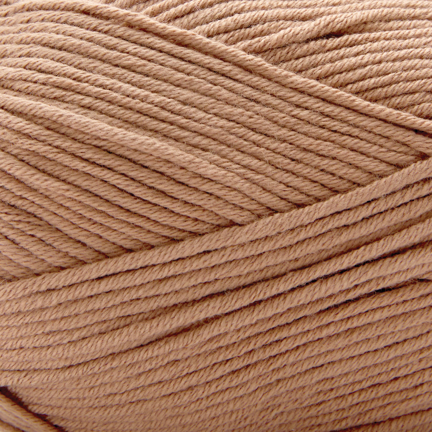 Premier Yarn Cotton Fair Worsted Yarn - Cinnamon, 207 yds close up to show texture