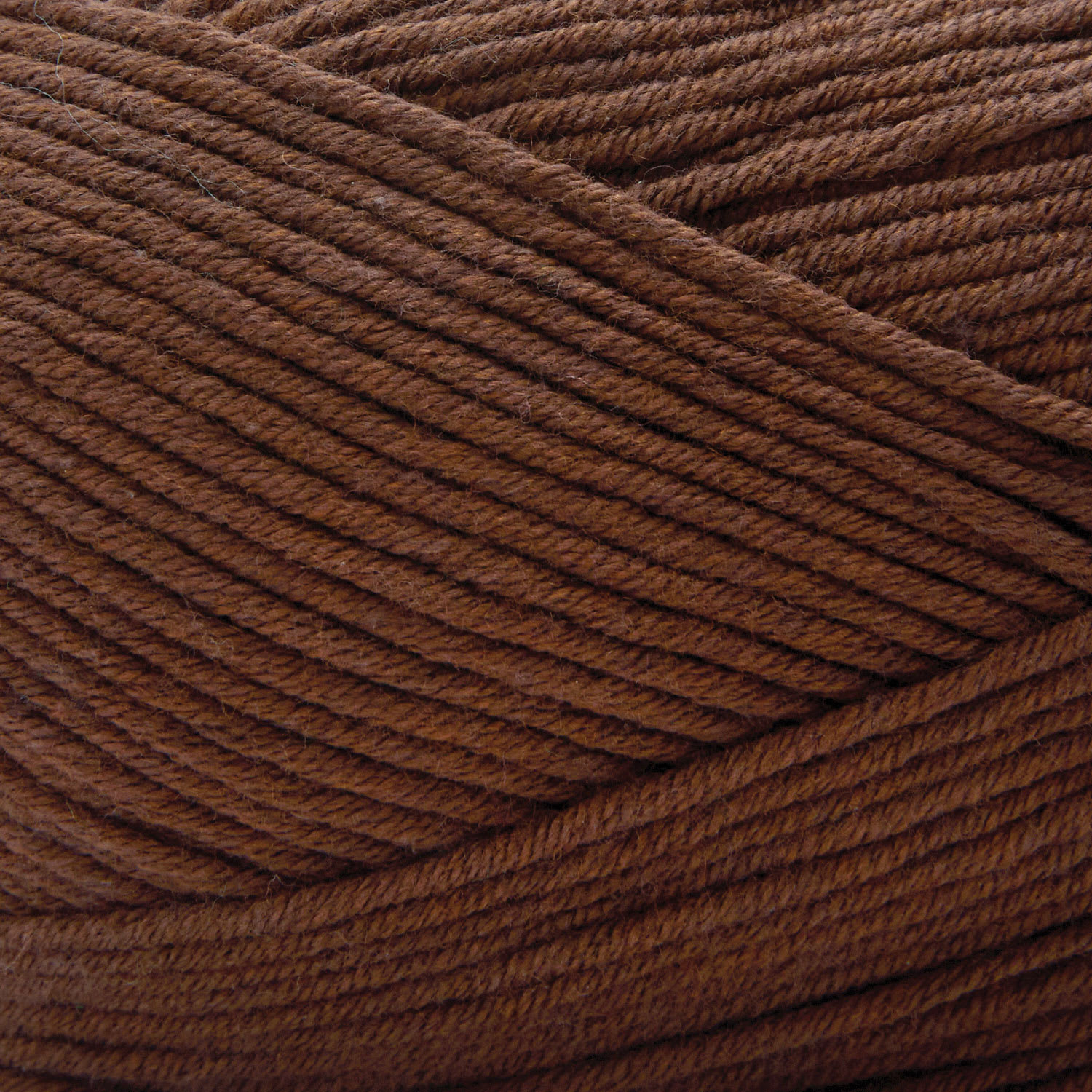 Premier Yarn Cotton Fair Worsted Yarn - Hickory, 207 yds close up to show texture
