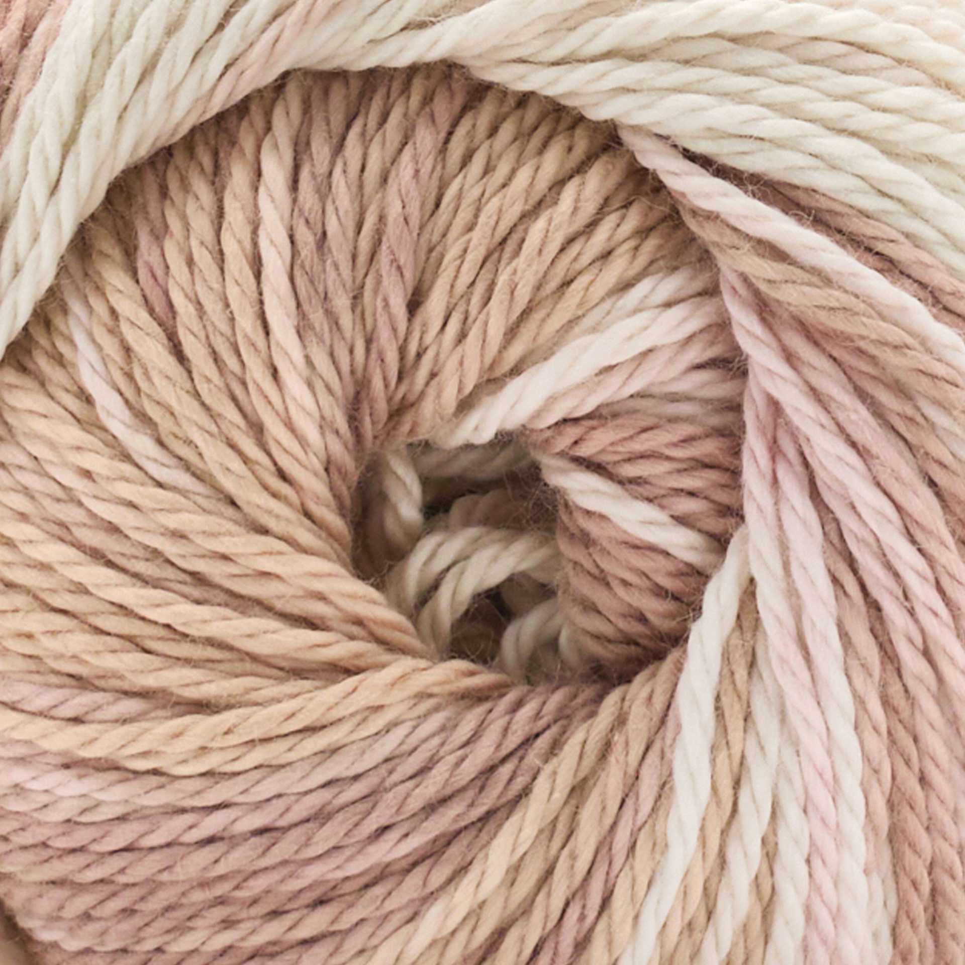 Premier Yarn Hipster Cotton Yarn - Dunes, 229 yds close up to show texture