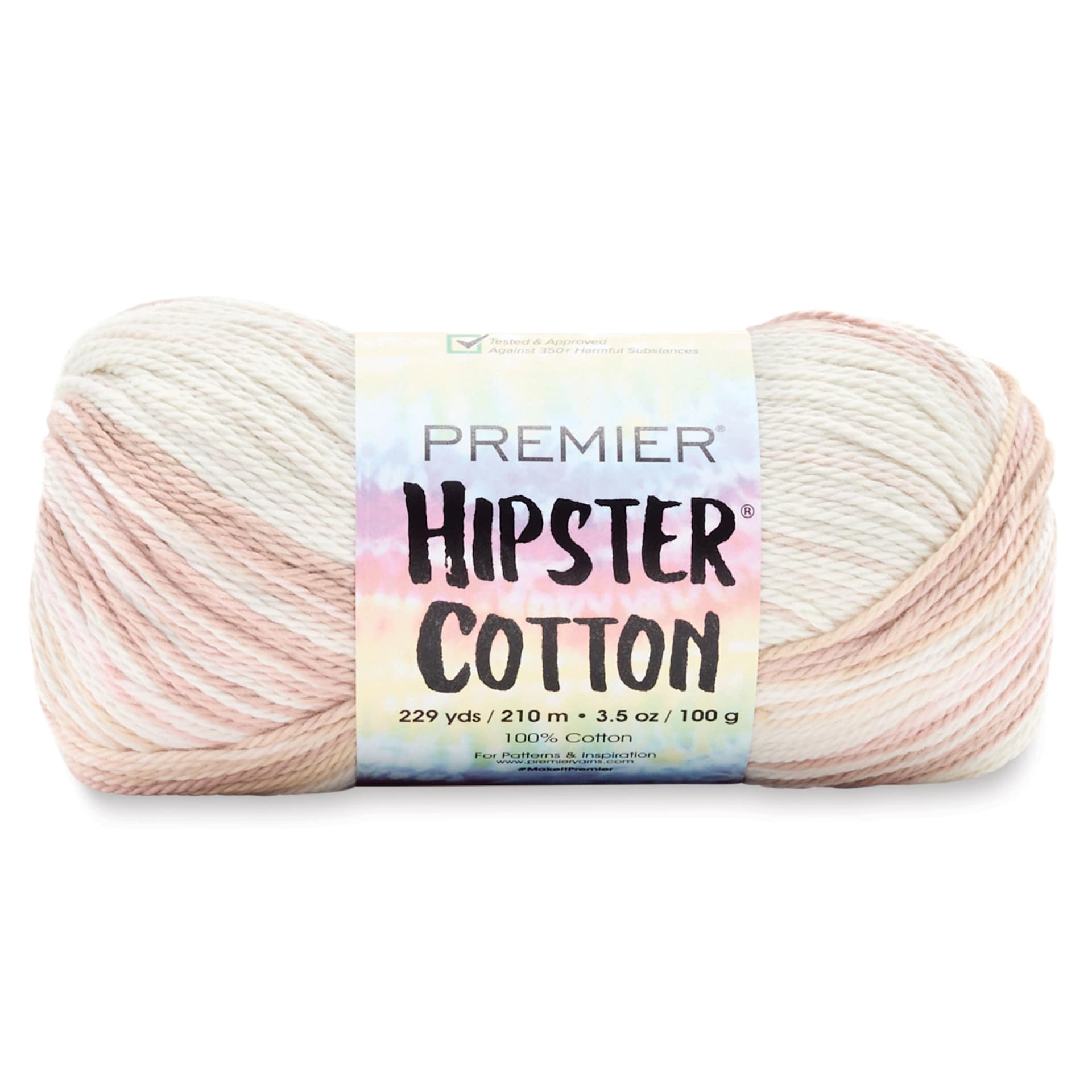 Premier Yarn Hipster Cotton Yarn - Dunes, 229 yds