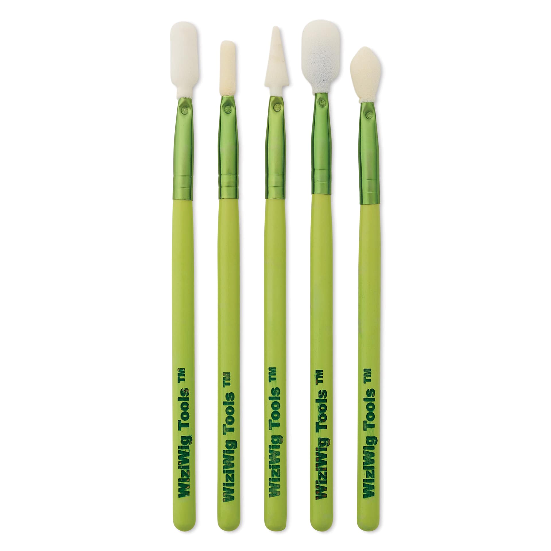 WiziWig TouchUp Sponge Clay Tool - Set of 5, Assorted