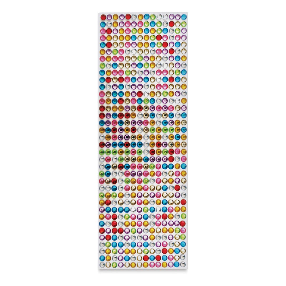 Gemstone Stickers - Multicolor, 4" x 6" Sheet