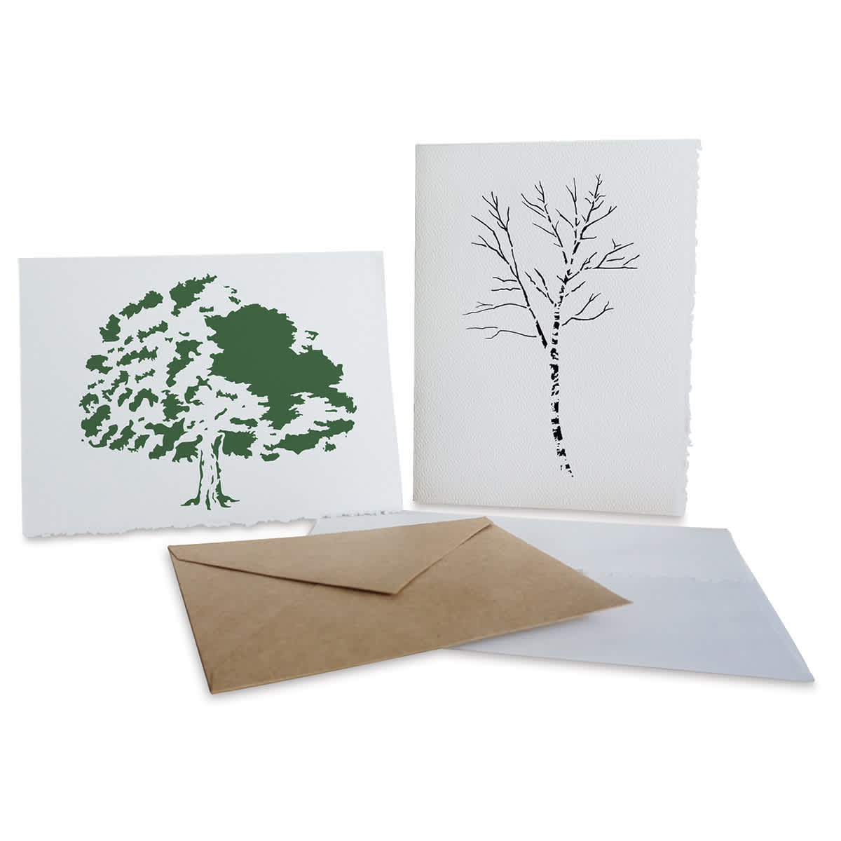 Stencil1 Multipack Stencil - Trees, Set of 4, 8-1/2" W x 11" L (Sample Artwork)