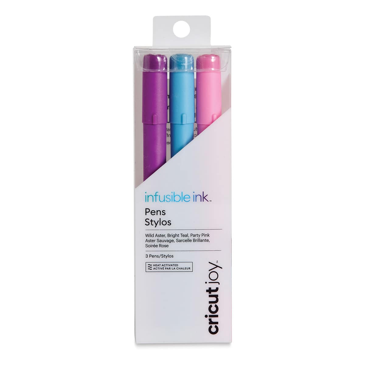 Cricut Joy Infusible Ink Pens - C, Pastels, 0.4, Set of 3 (In packaging)