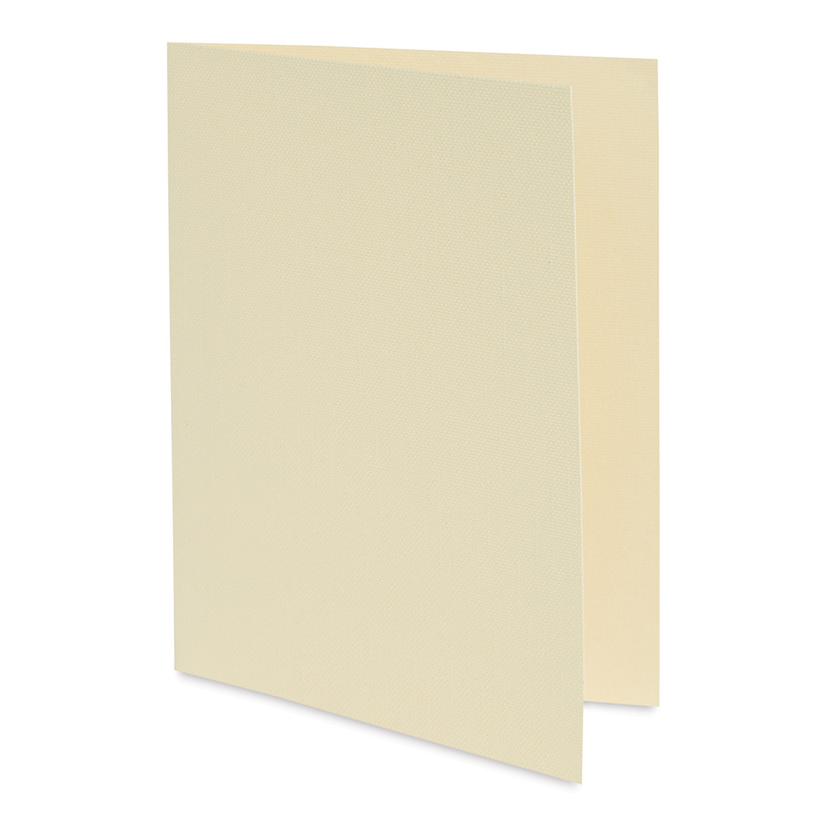 Cricut Joy Cards, Inserts, and Envelopes - Cream/Silver Brush, Package of 10 (Cream Card)