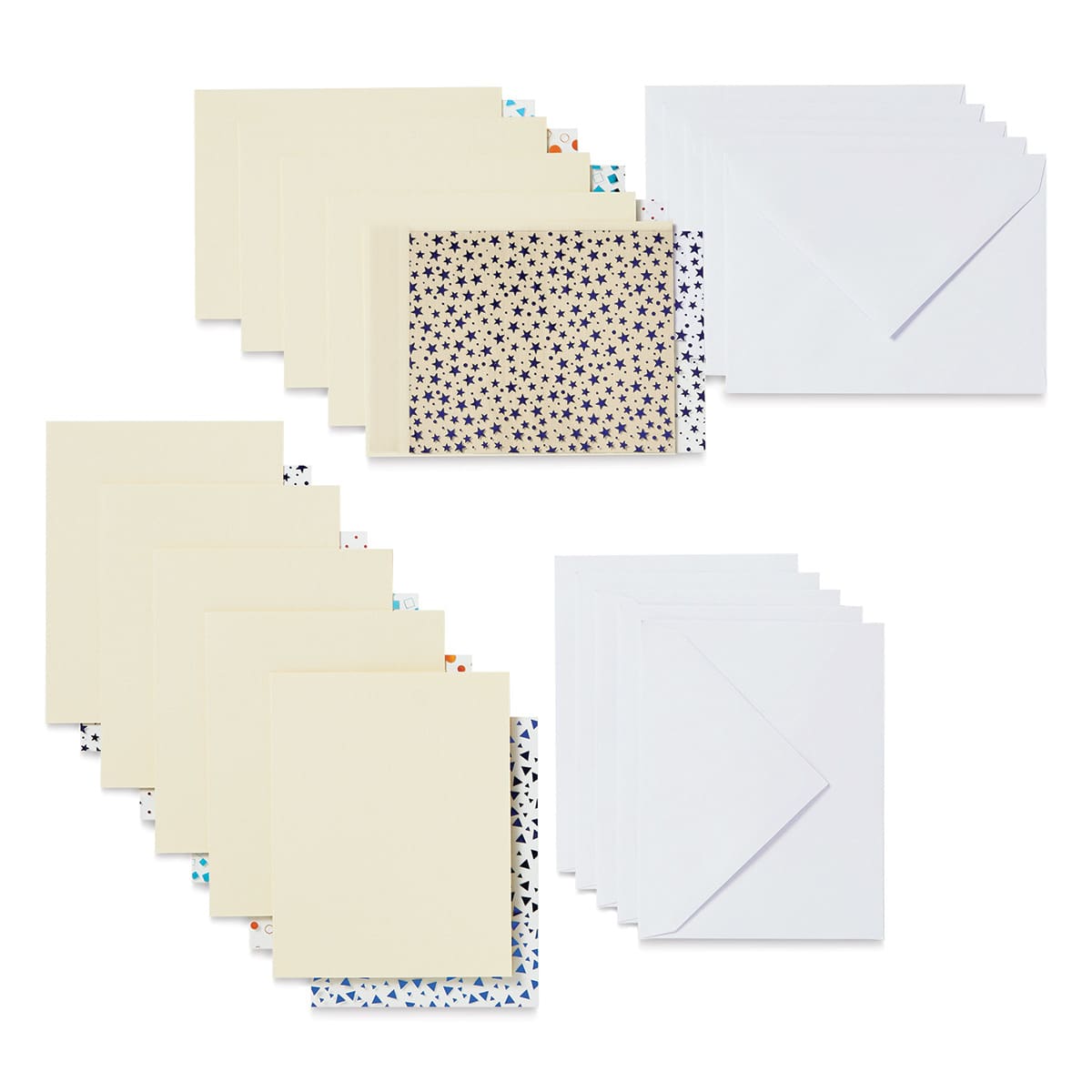 Cricut Joy Cards, Inserts, and Envelopes - Charmed, Package of 10 (Cards, Inserts, and Envelopes shown out of packaging)
