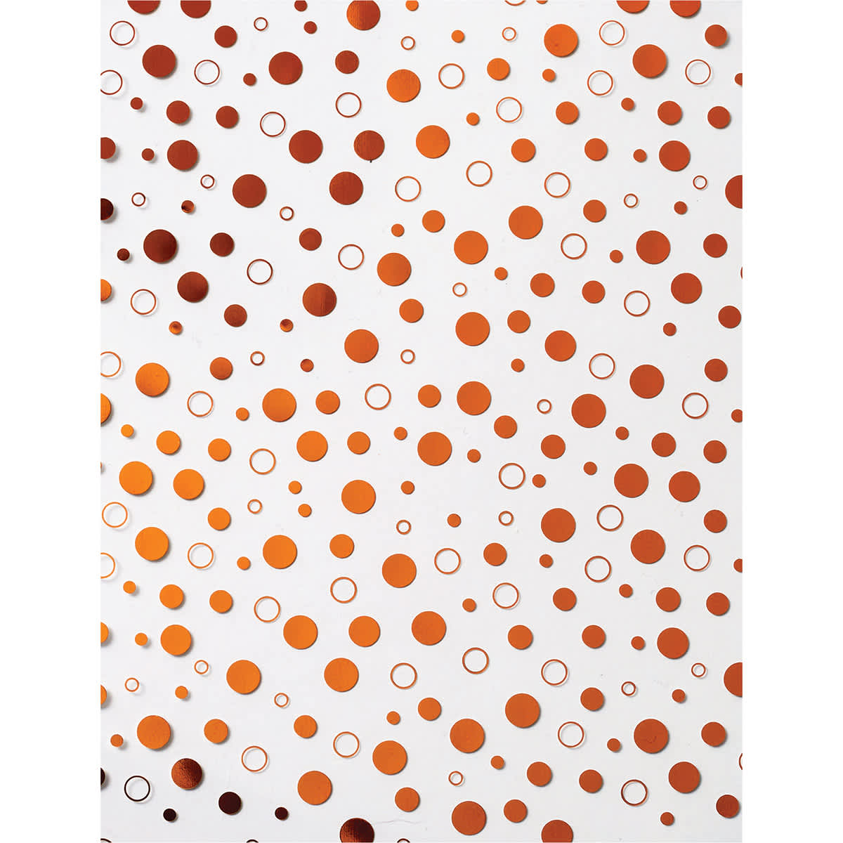 Cricut Joy Cards, Inserts, and Envelopes - Charmed, Package of 10 (Acetate Insert, Orange Circles)