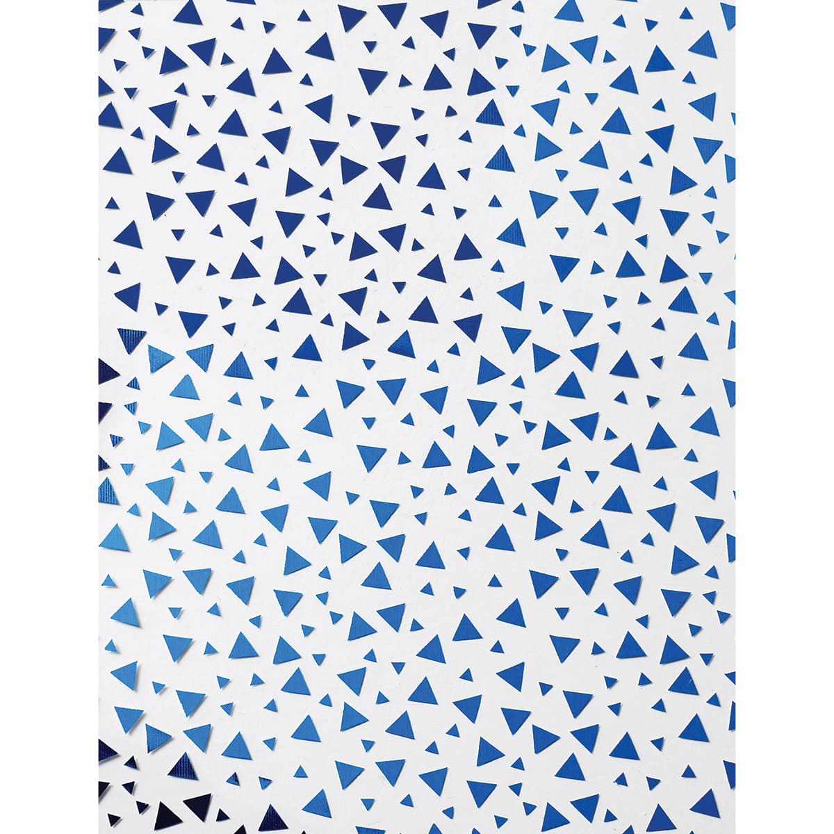 Cricut Joy Cards, Inserts, and Envelopes - Charmed, Package of 10 (Acetate Insert, Blue Triangles)