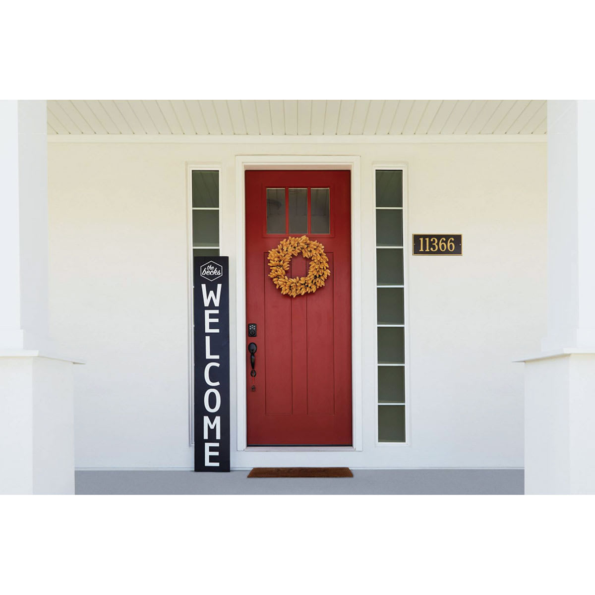 Cricut Permanent Smart Vinyl (Sample outdoor Welcome sign)