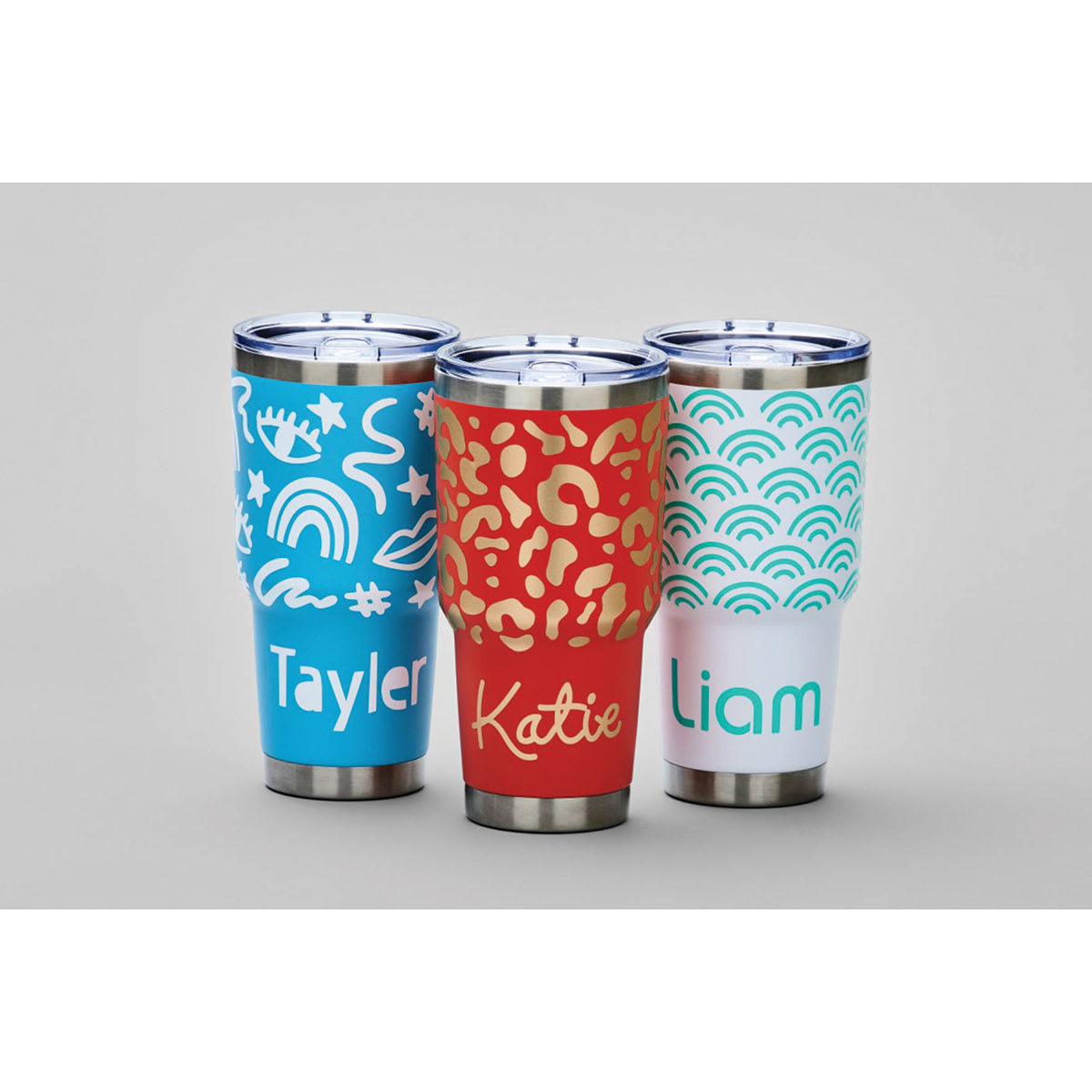Cricut Permanent Smart Vinyl (Sample personalized tumblers)