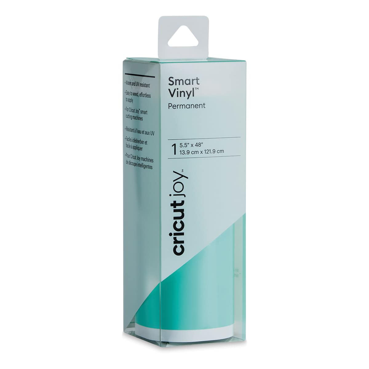 Cricut Joy Permanent Smart Vinyl - Mint, 5-1/2" x 48", Roll (In packaging)