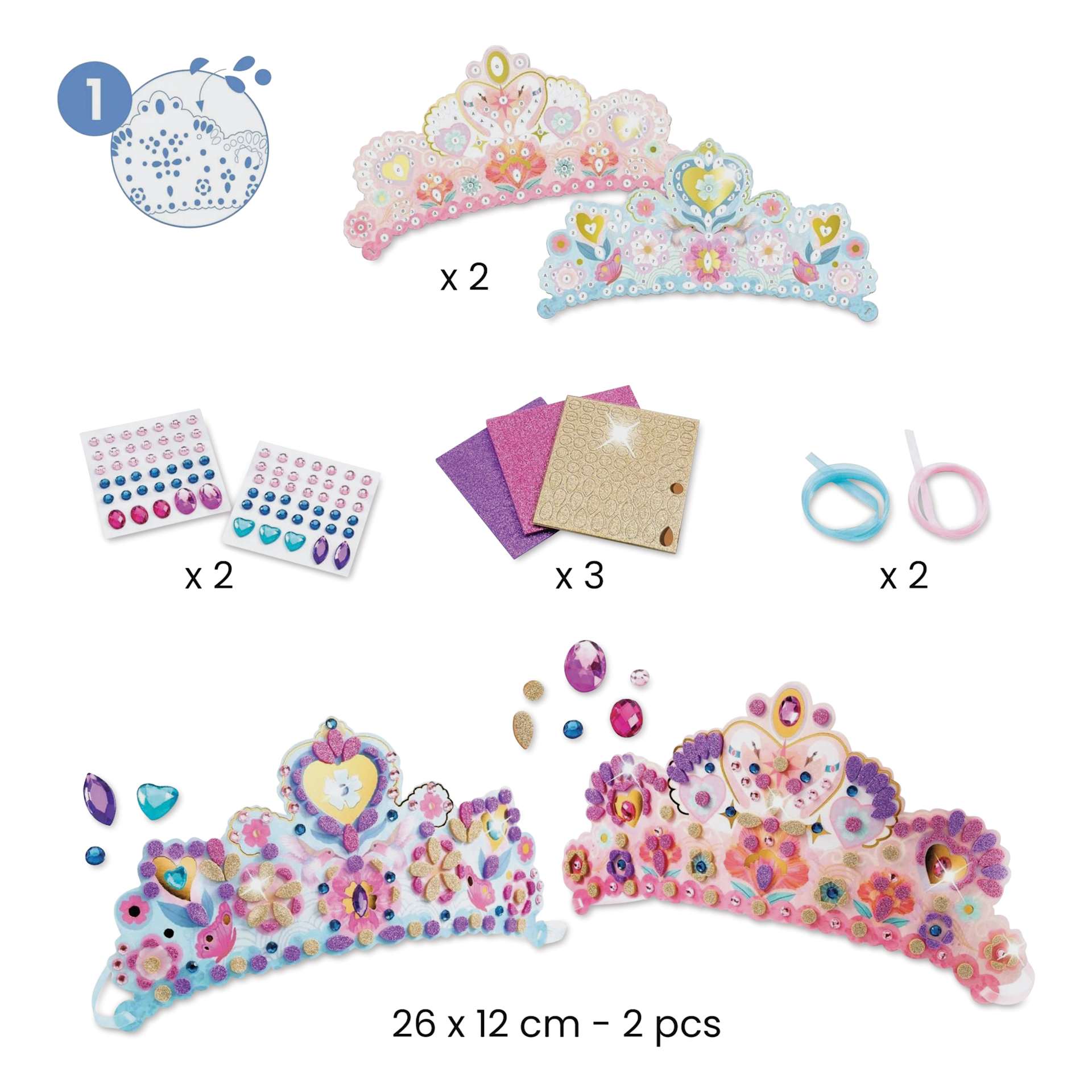 Djeco Do It Yourself Nymphea Multi-Activity Kit - contents part one