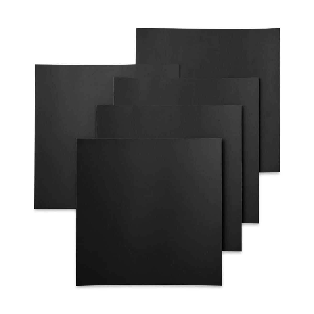 Cricut Smart Paper Sticker Cardstock - Black, 13" x 13", Package of 10 Sheets (Sheets out of packaging)